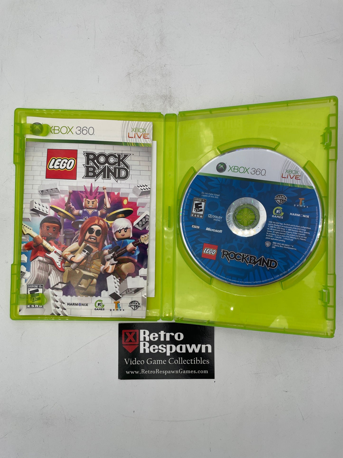 LEGO Rock Band - Xbox 360 (Complete)