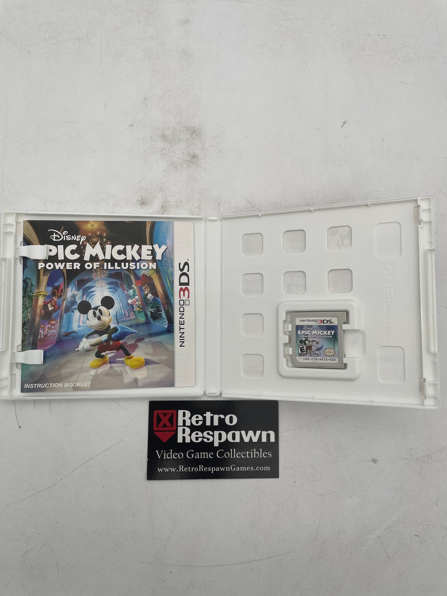 Epic Mickey: Power of Illusion - Nintendo 3DS (Complete)