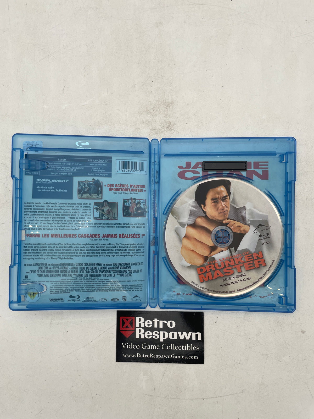 Jackie Chan The Legend of the Drunken Master - Bluray (Complete)