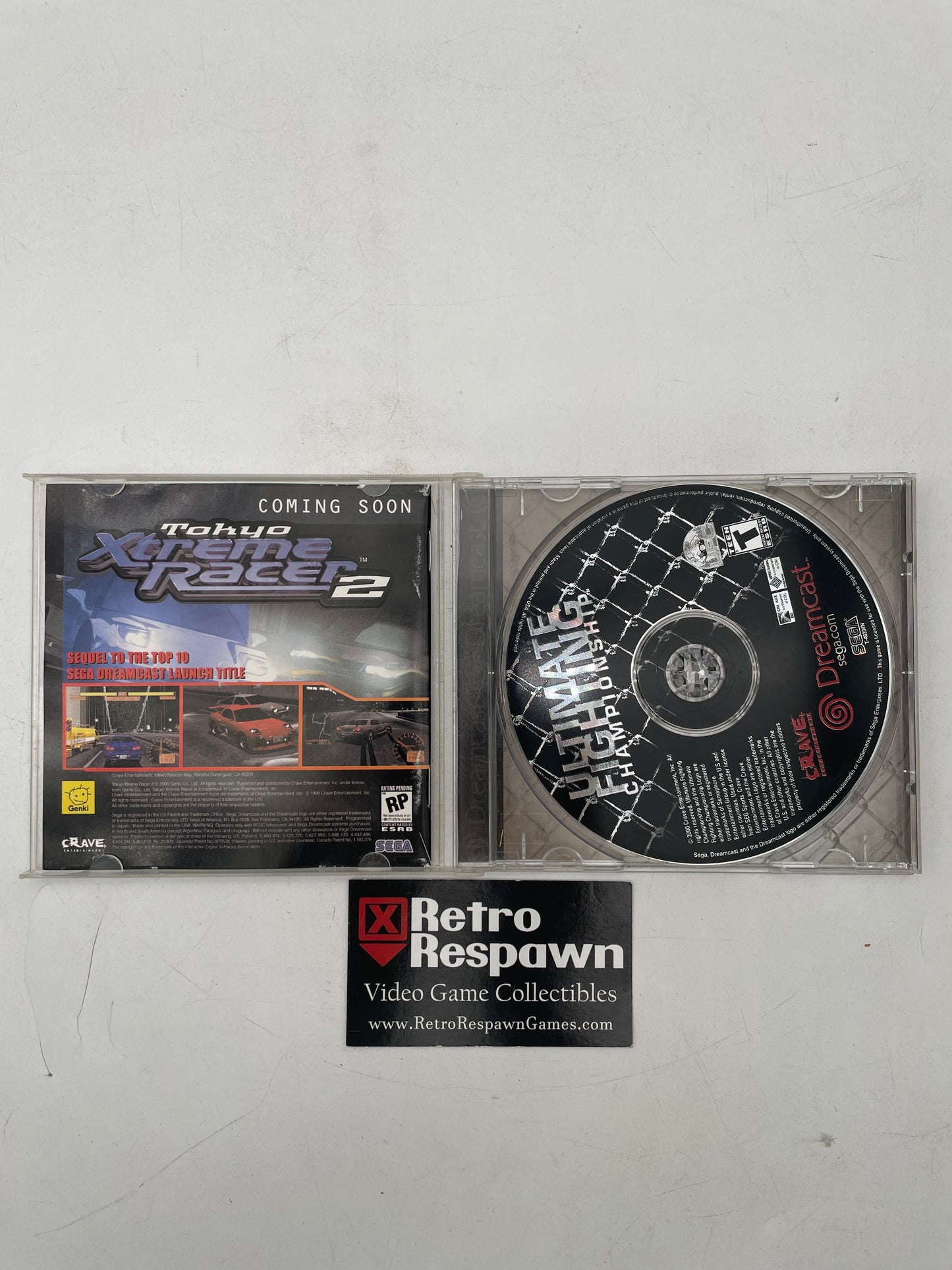 Ultimate Fighting Championship - Sega Dreamcast (Complete)