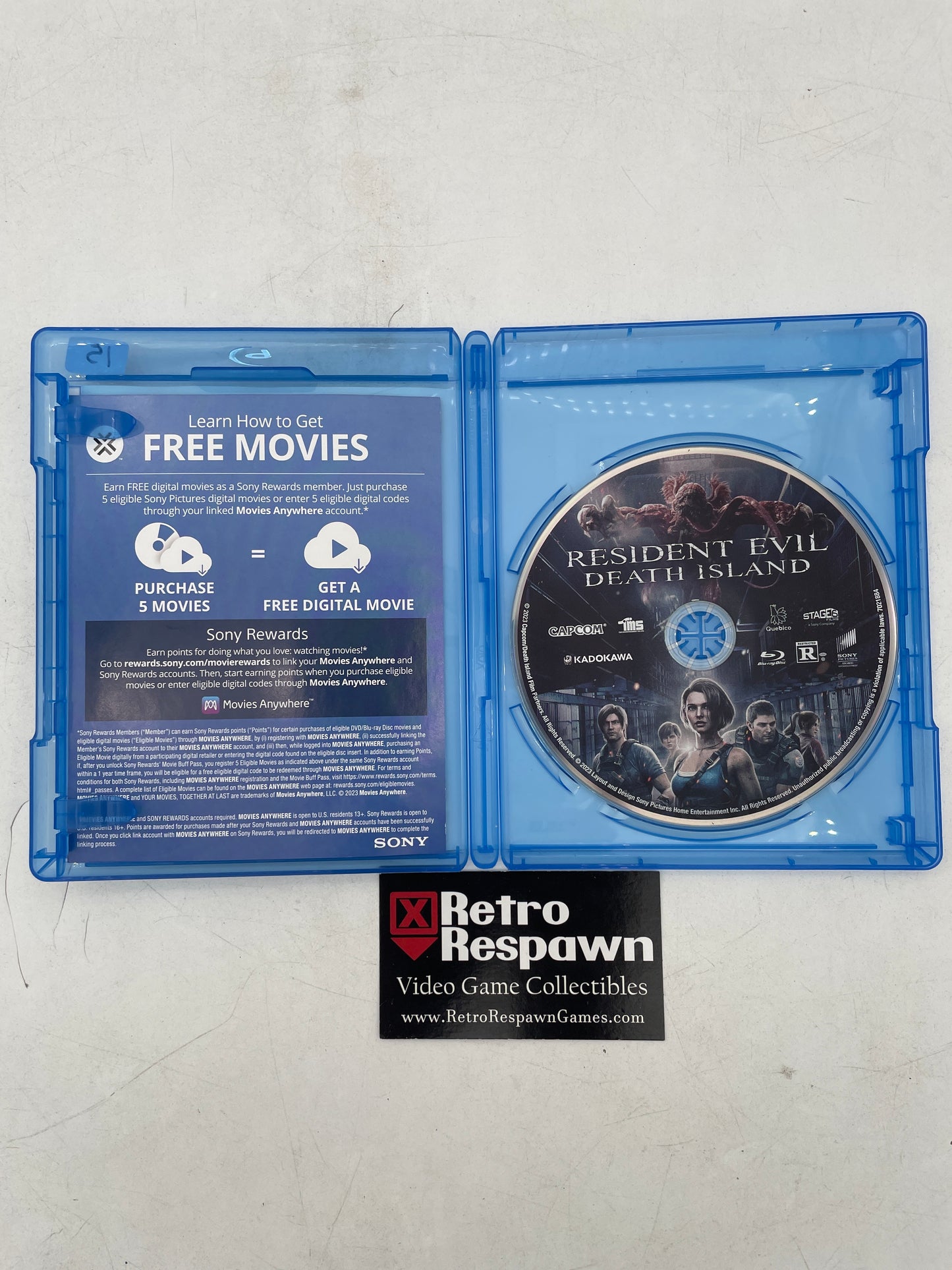 Resident Evil Death Island - Bluray (Complete)