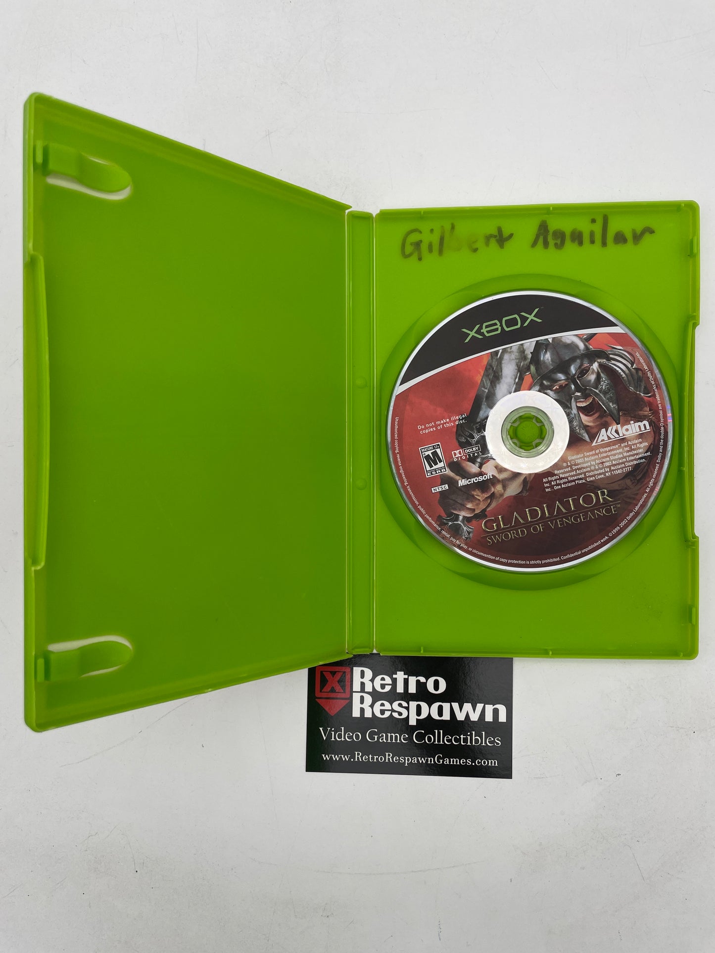 Gladiator Sword of Vengeance - Xbox (Missing Manual)