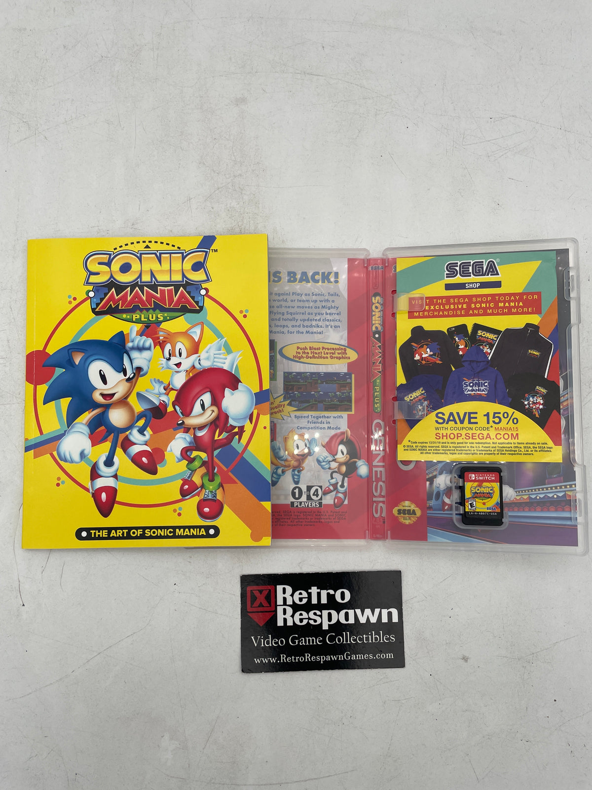 Sonic Mania Plus - Nintendo Switch (Complete)