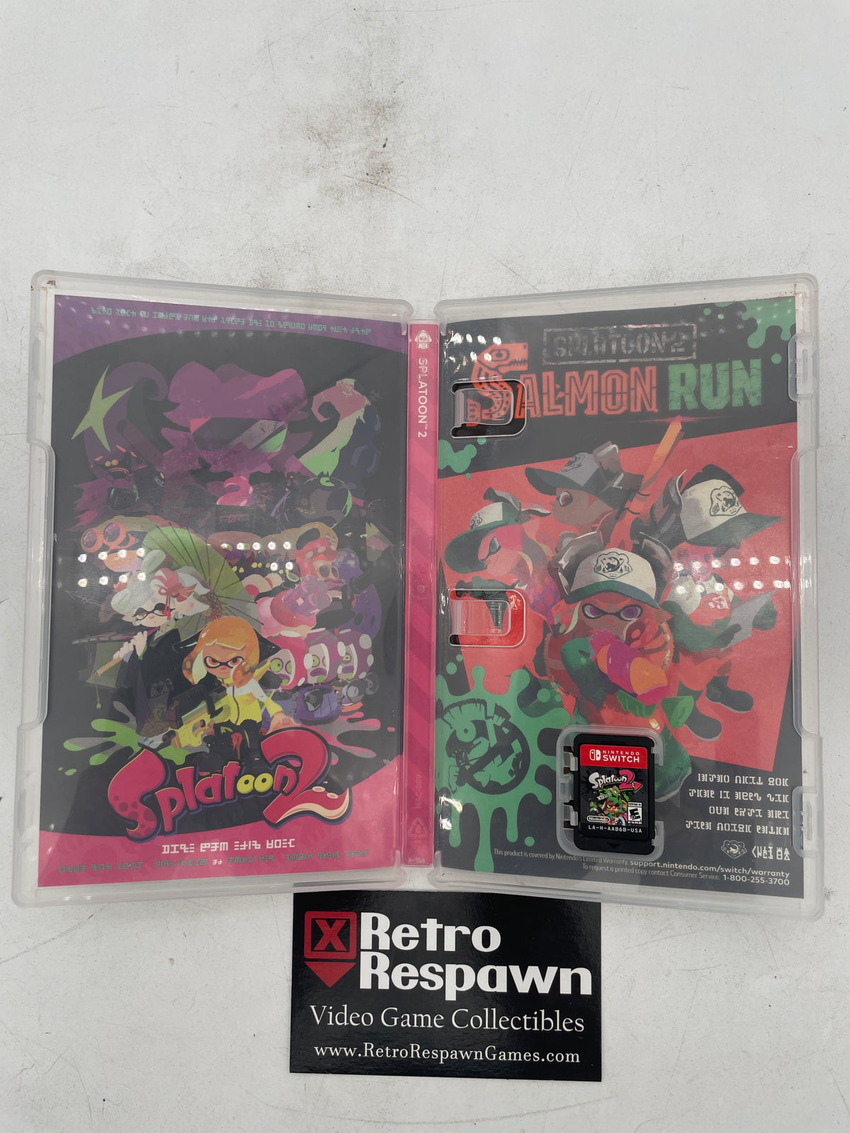 Splatoon 2 + Splatoon 2: Salmon Run - Nintendo Switch (Complete)