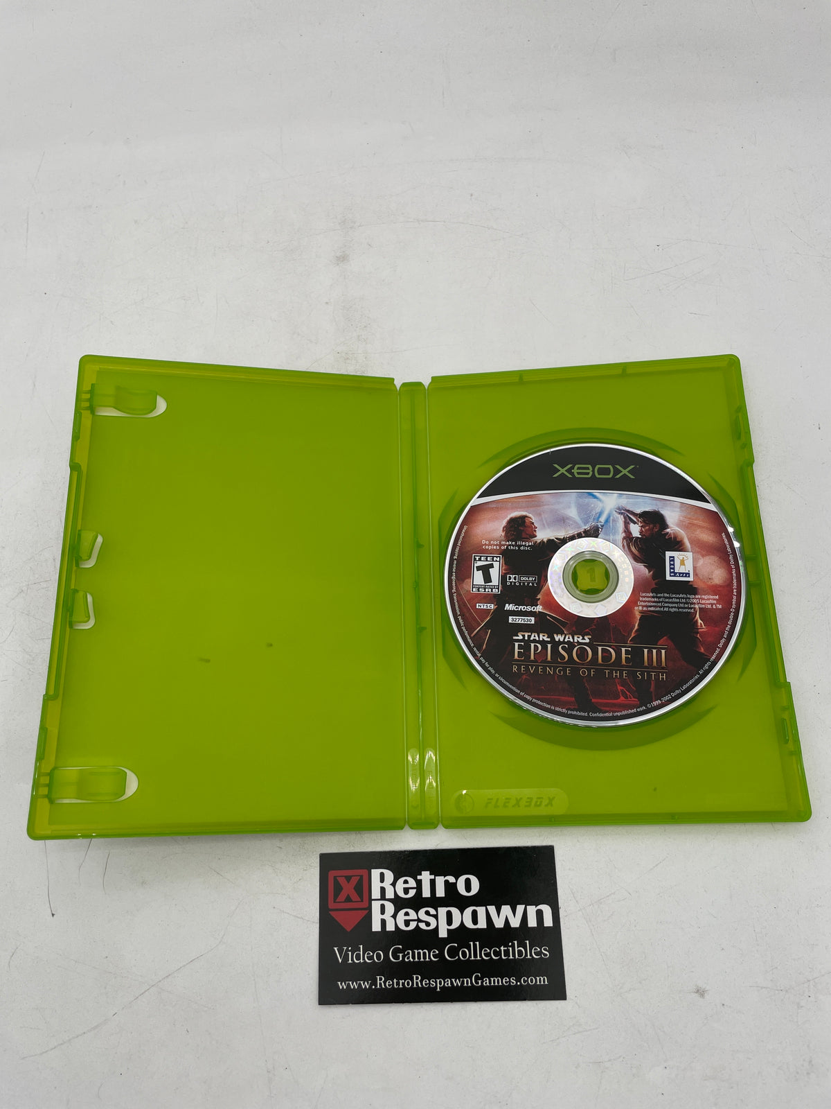 Star Wars Episode III Revenge of the Sith - Xbox (Missing Manual)