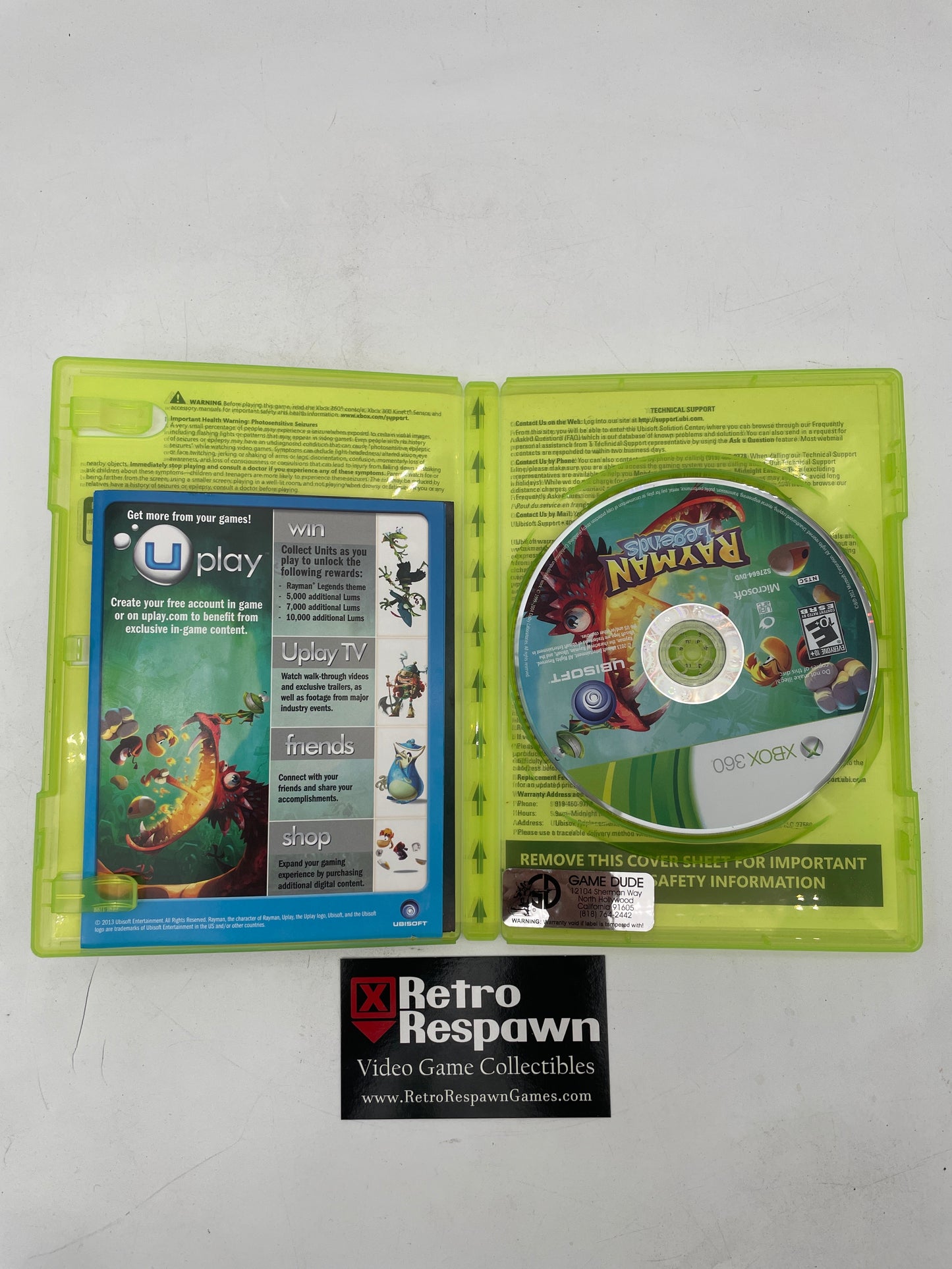 Rayman Legends - Xbox 360 (Complete)