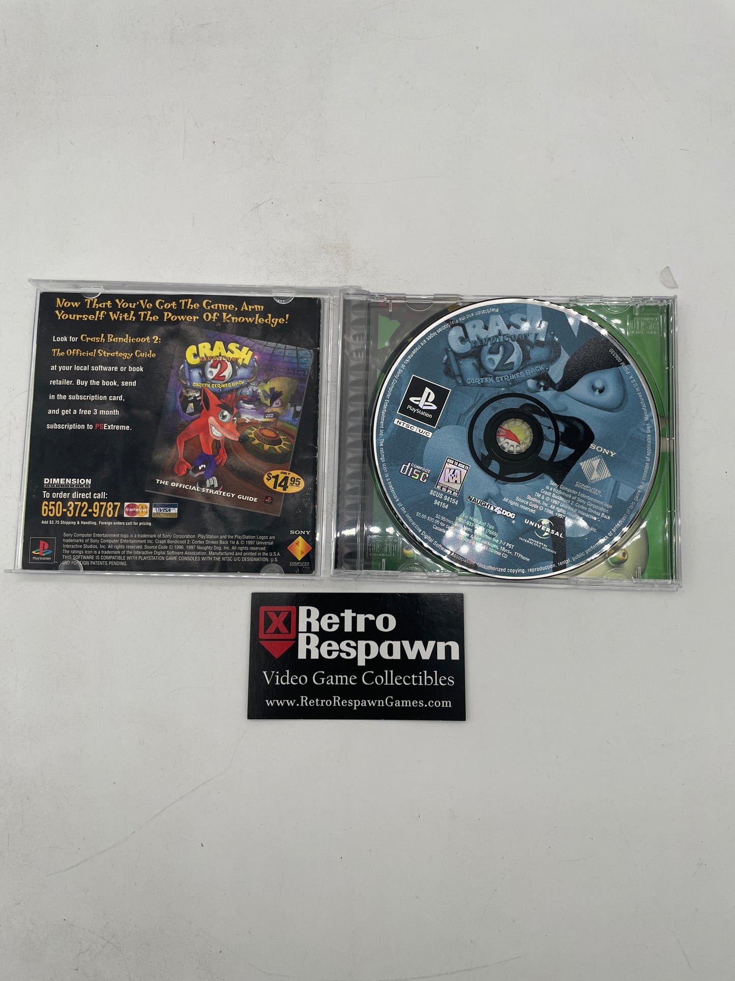 Crash Bandicoot 2 Cortex Strikes Back - Playstation (Complete)