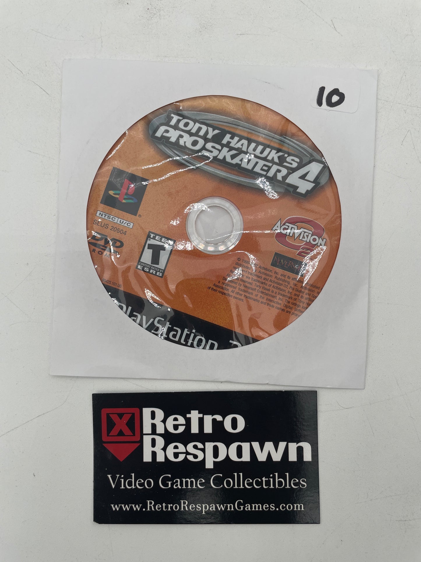 Tony Hawk 4 - Playstation 2 (Game Only)