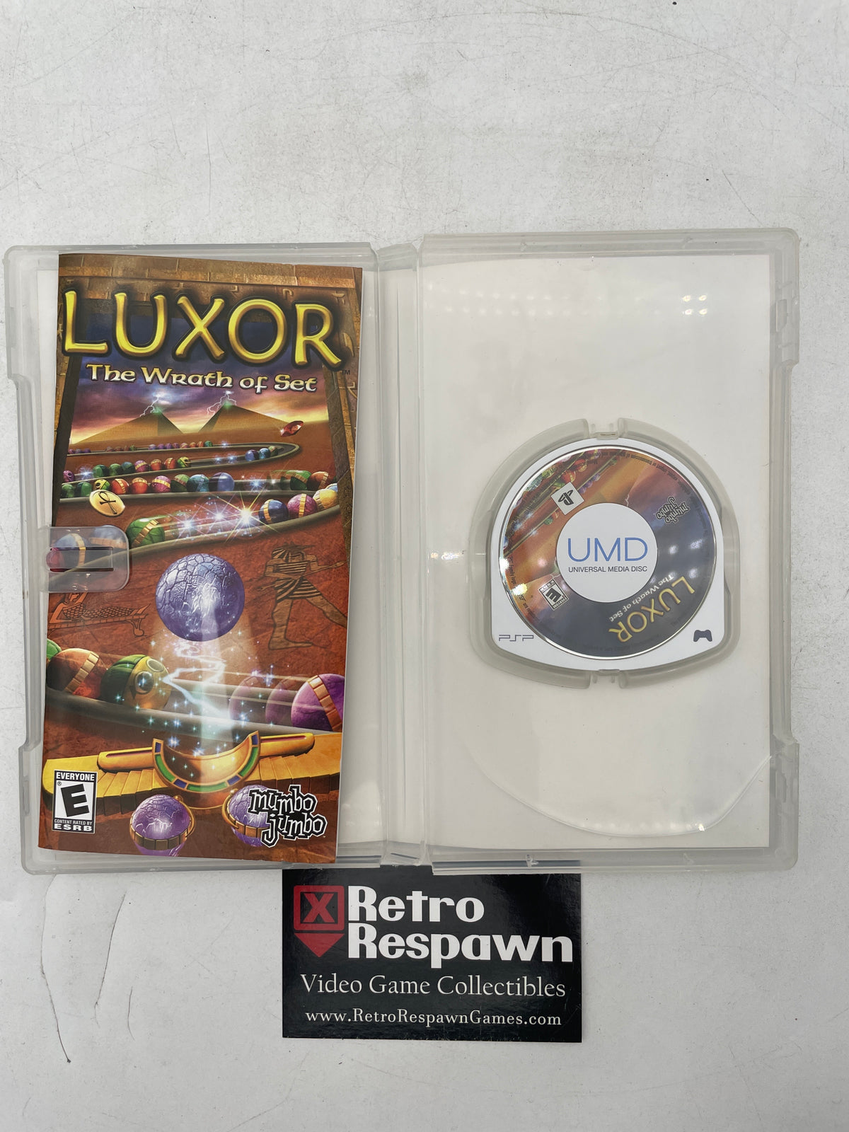 Luxor Wrath of Set - PSP (Complete)