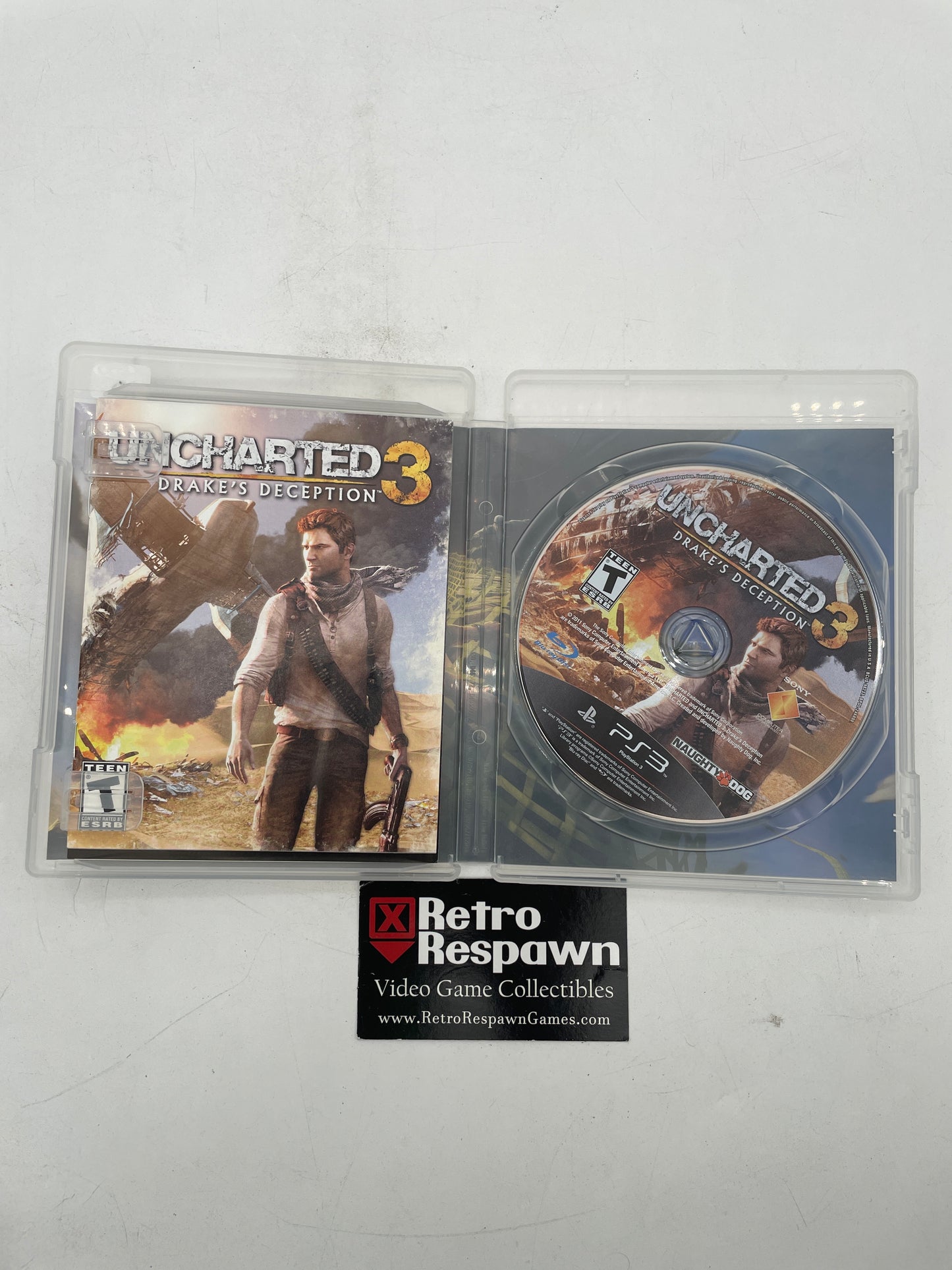 Uncharted 3: Drake's Deception - Playstation 3 (Complete)