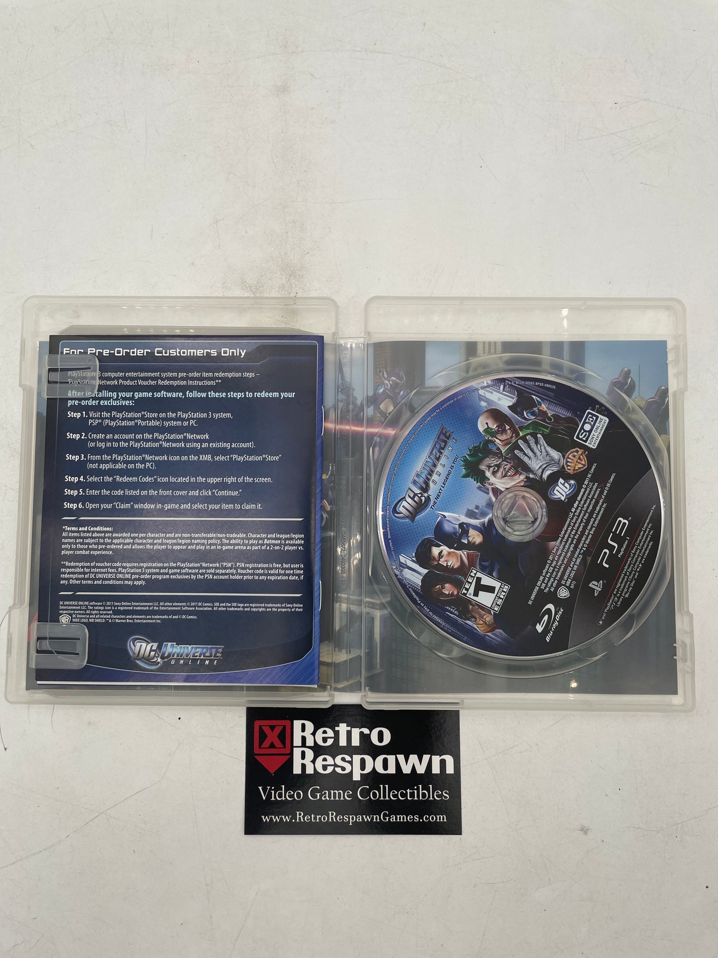 DC Universe Online - Playstation 3 (Complete)