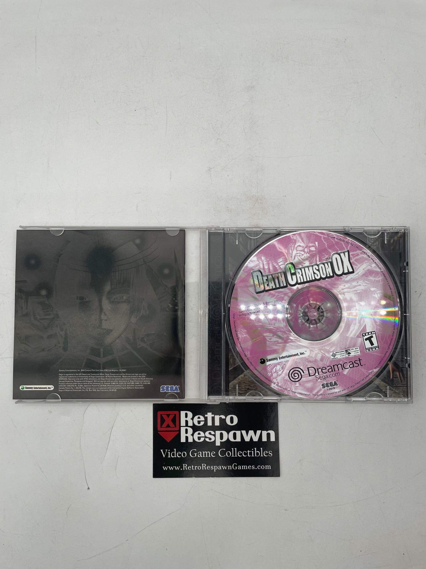 Death Crimson OX - Sega Dreamcast (Complete)