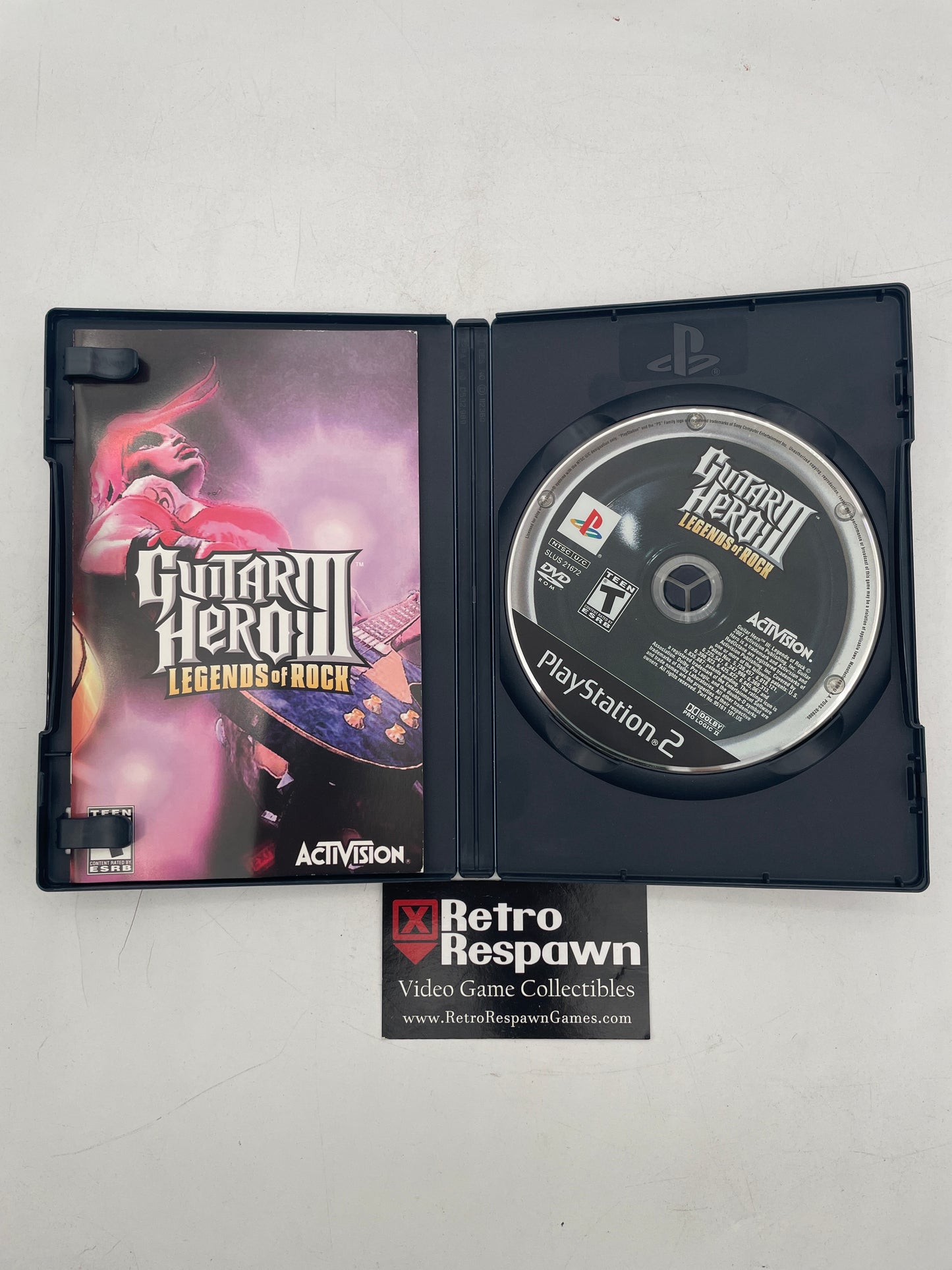 Guitar Hero III Legends of Rock - Playstation 2 (Complete)
