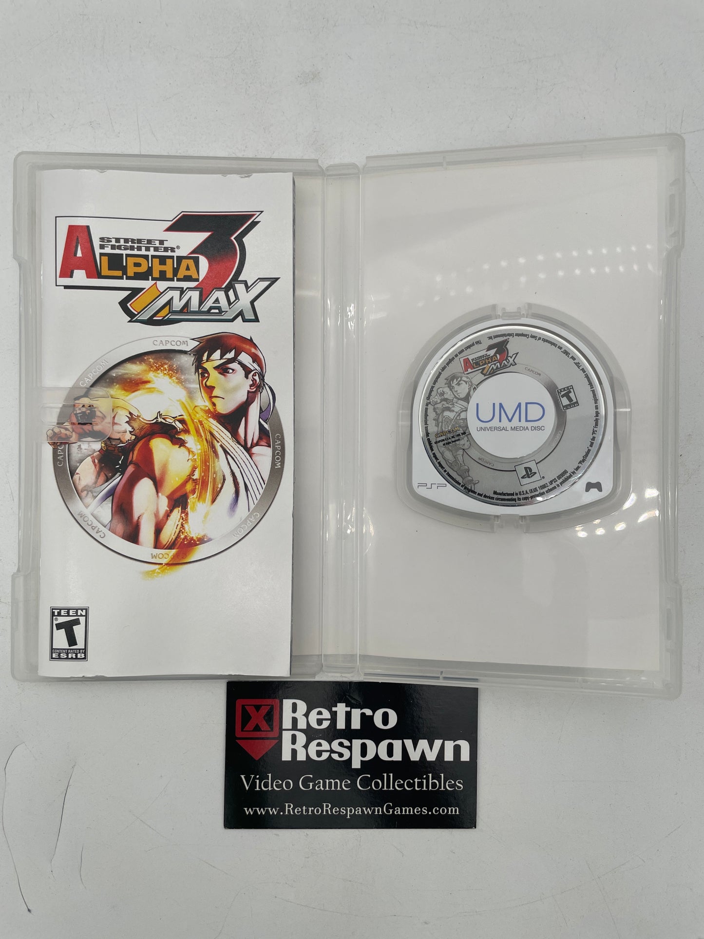 Street Fighter Alpha 3 Max - PSP (Complete)