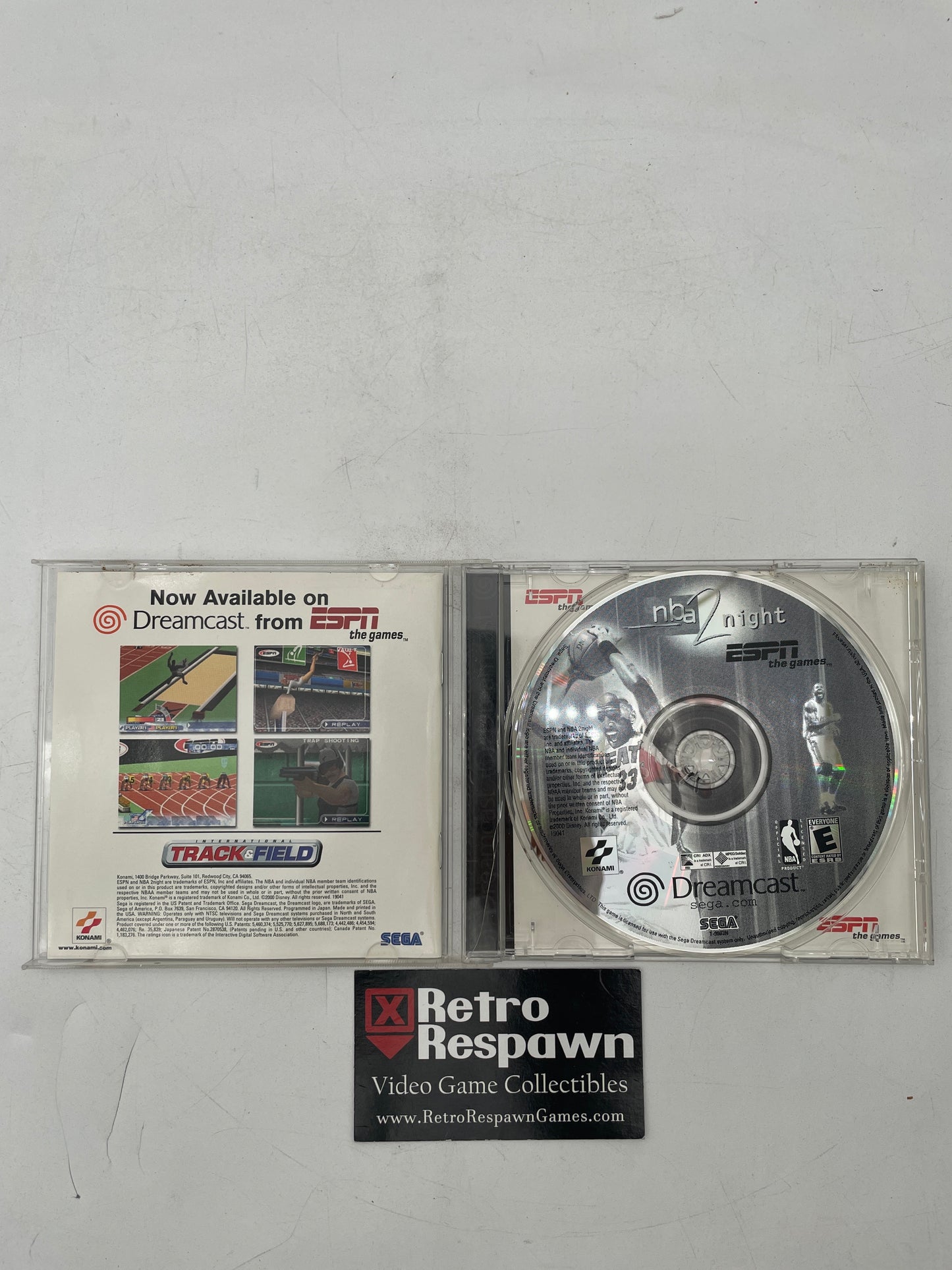 ESPN NBA 2Night - Sega Dreamcast (Complete)
