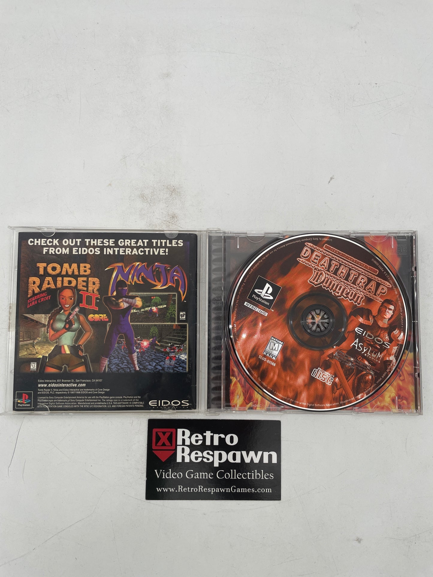 Deathtrap Dungeon - Playstation (Complete)