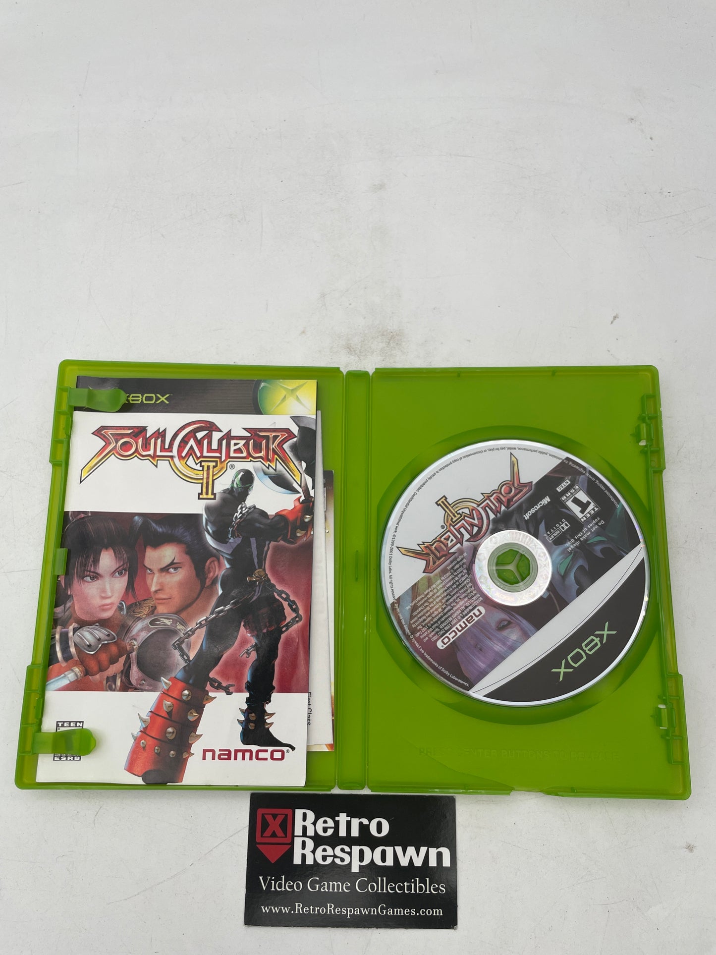 Soul Calibur II - Xbox (Complete)