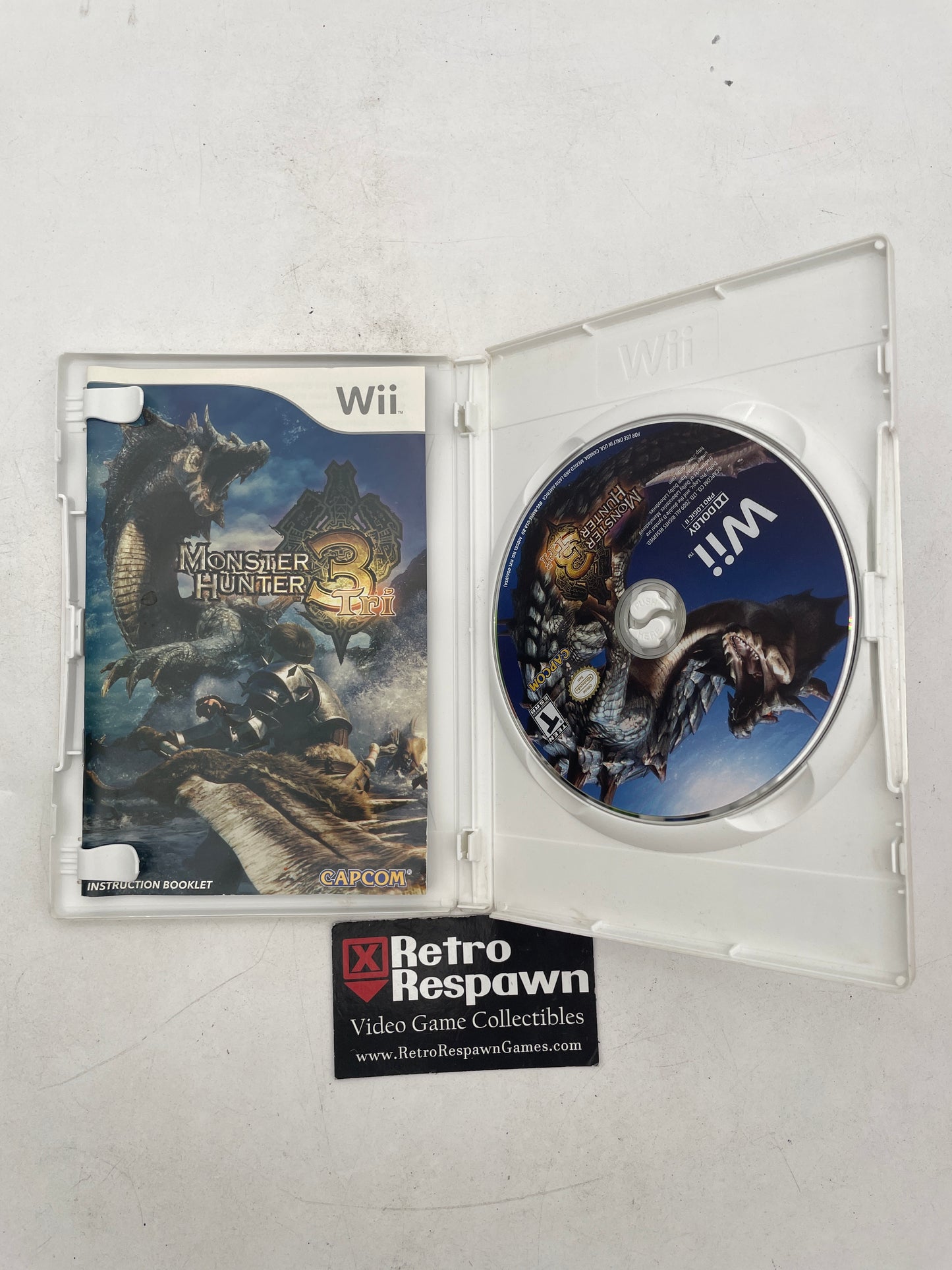 Monster Hunter Tri - Wii (Complete)
