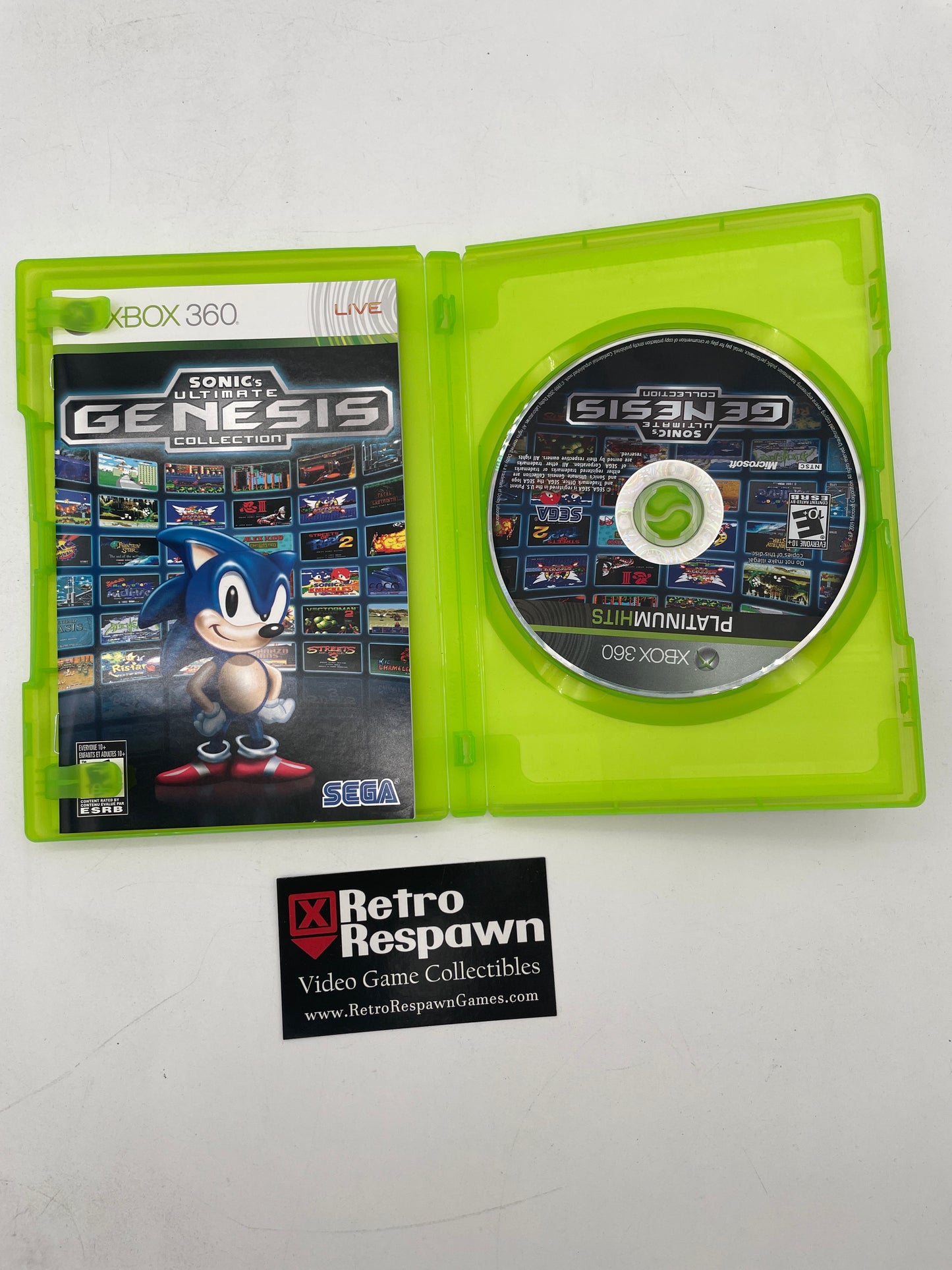 Sonic's Ultimate Genesis Collection - Xbox 360 (Complete)