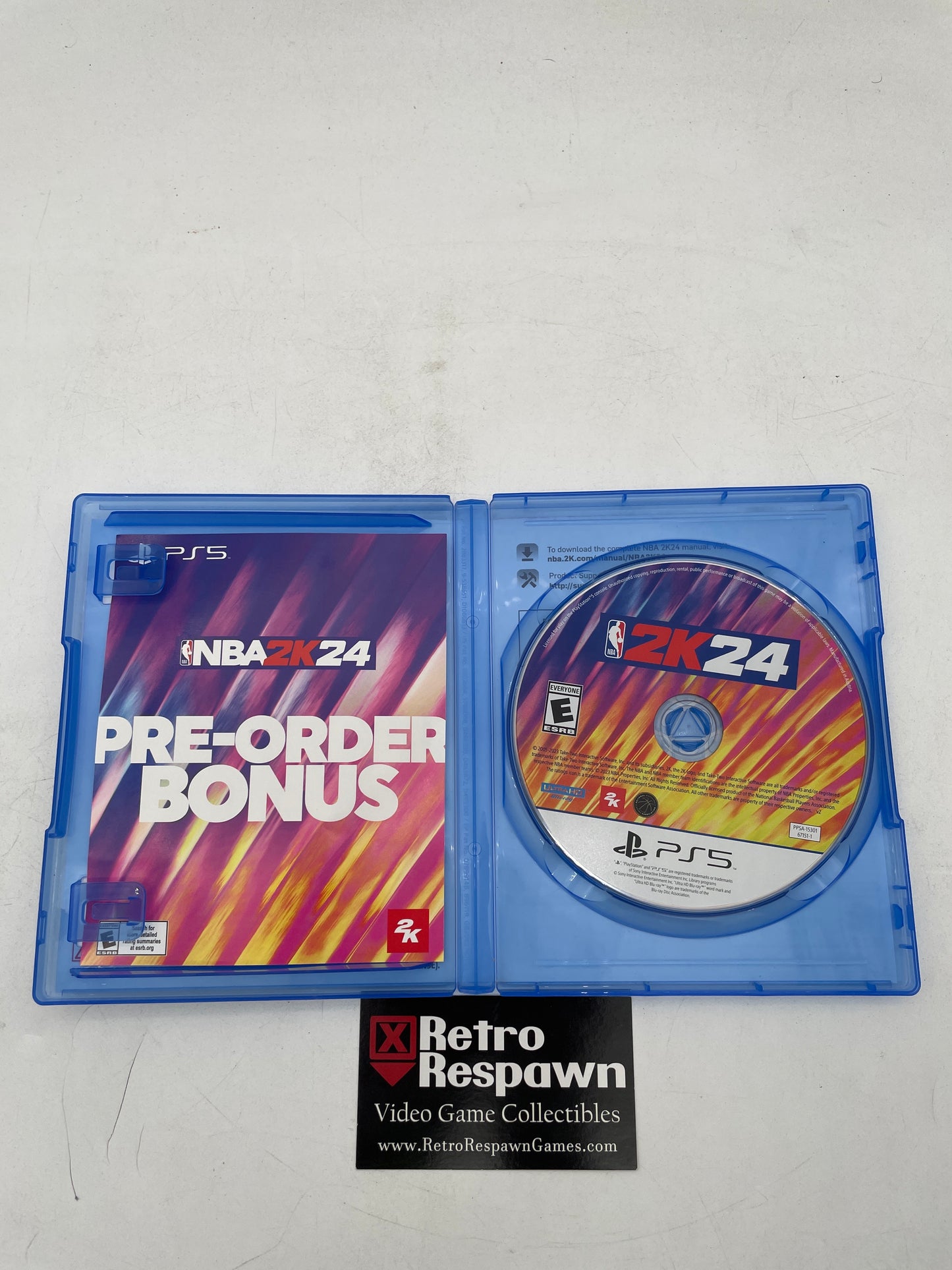 NBA 2K24 - Playstation 5 (Missing Manual)