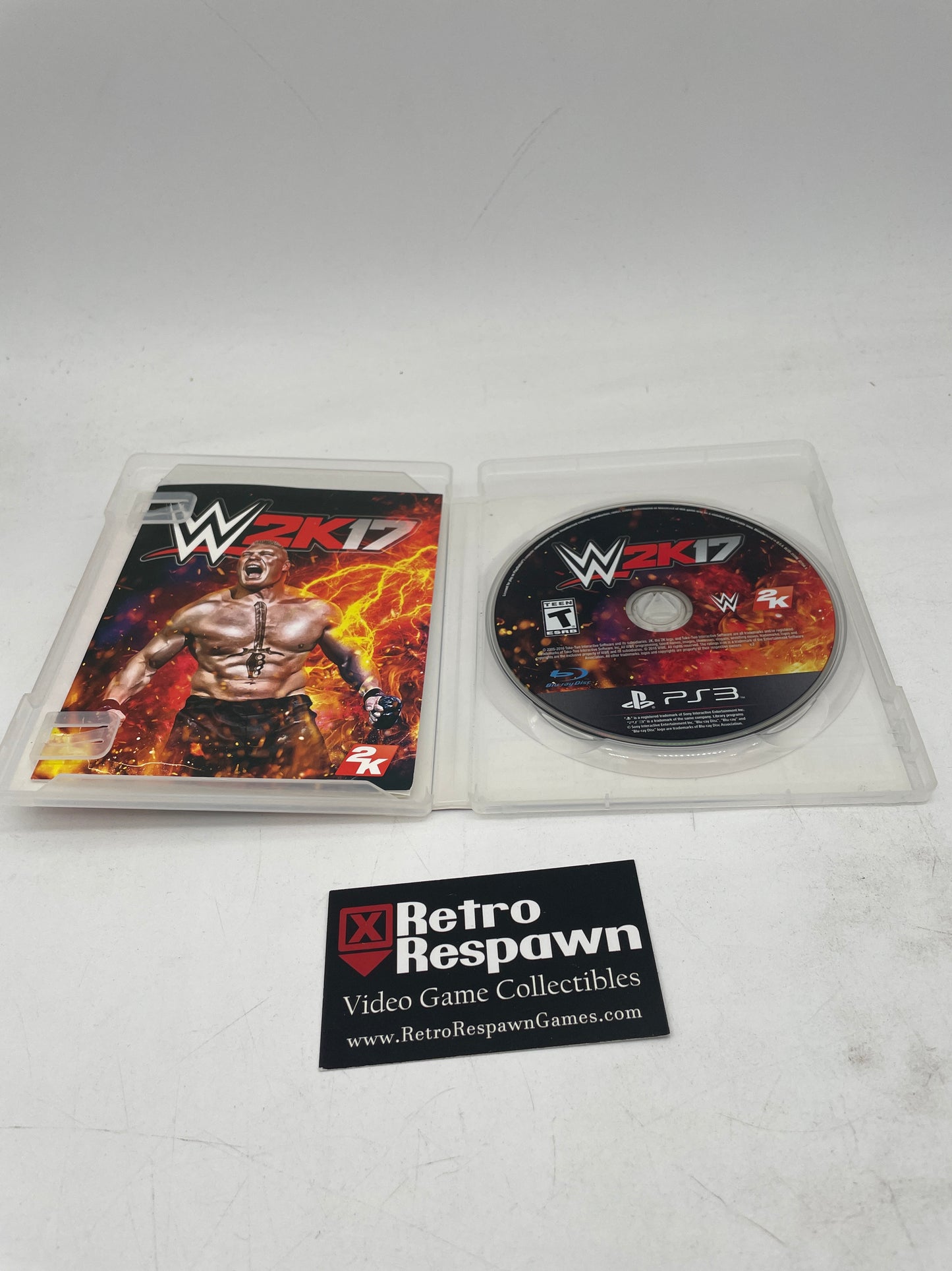 WWE 2K17 - Playstation 3 (Complete”