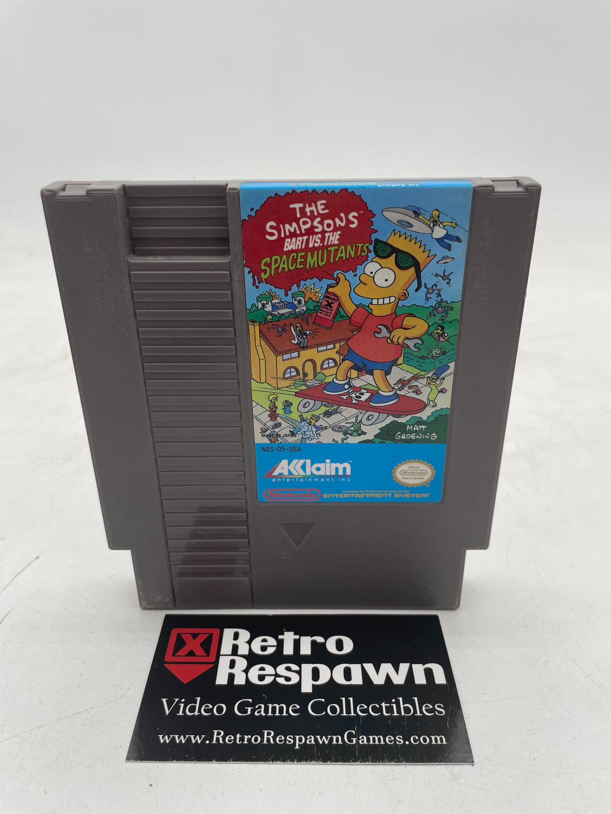 The Simpsons Bart vs the Space Mutants - NES (Game Only)