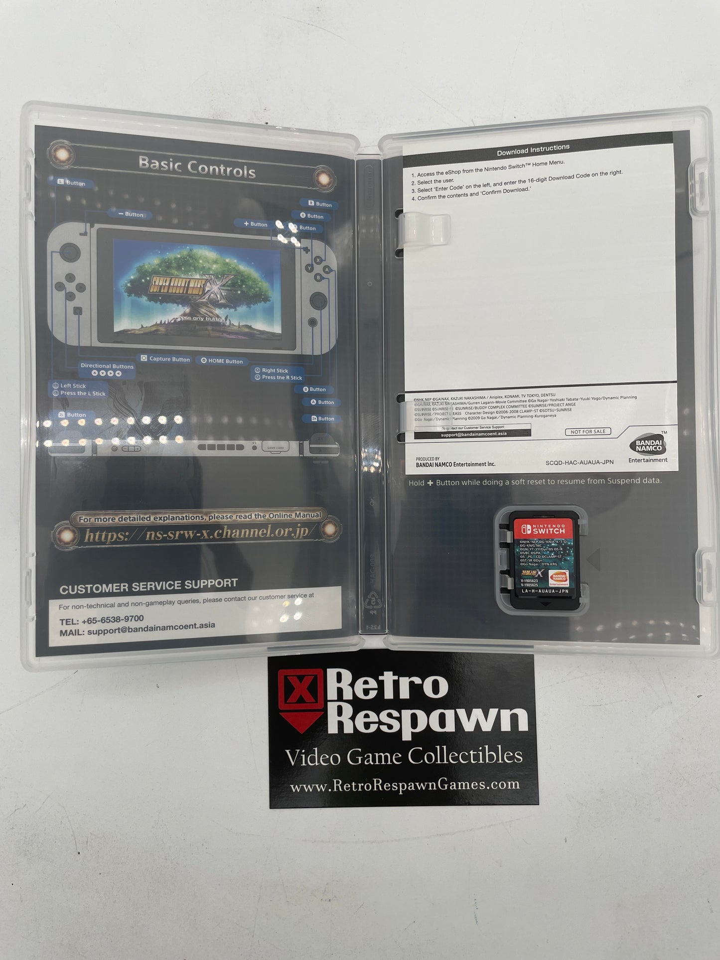 Super Robot Wars X - PAL Nintendo Switch (Complete)