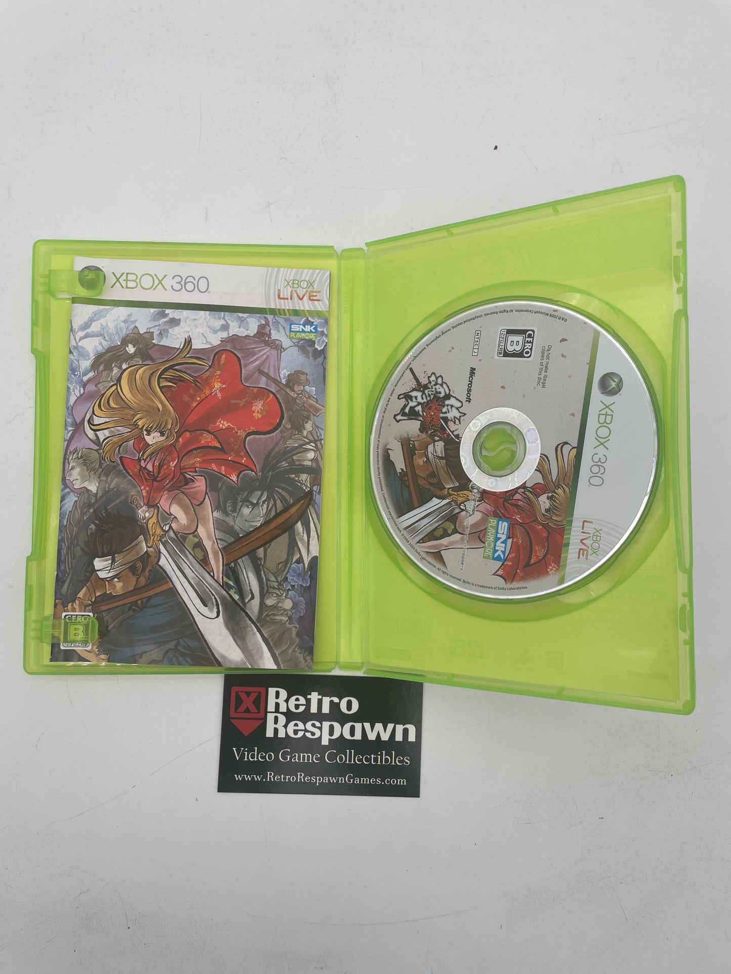Samurai Spirits Sen - JP Xbox 360 (Complete)
