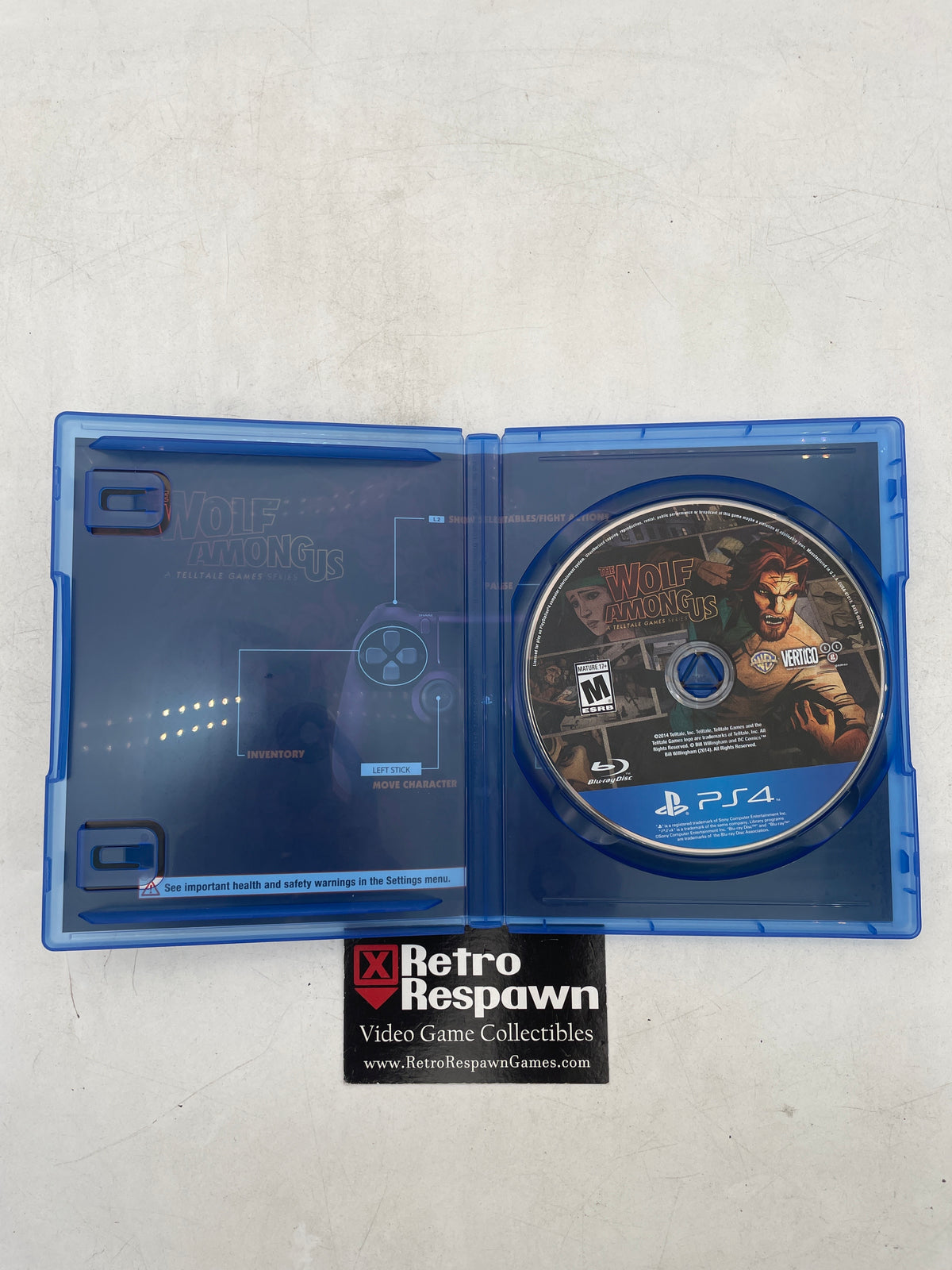 Wolf Among Us - Playstation 4 (Complete)