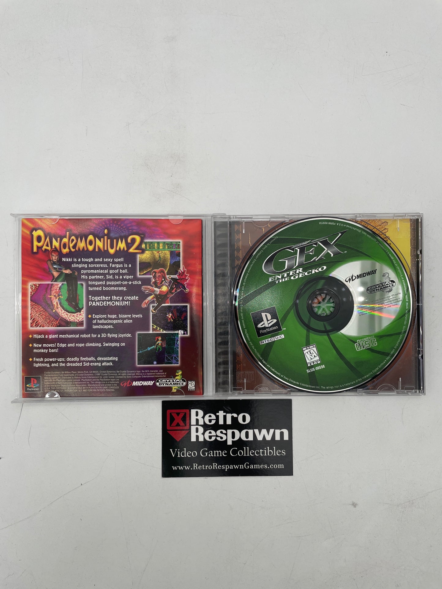 Gex Enter the Gecko - Playstation (Complete)