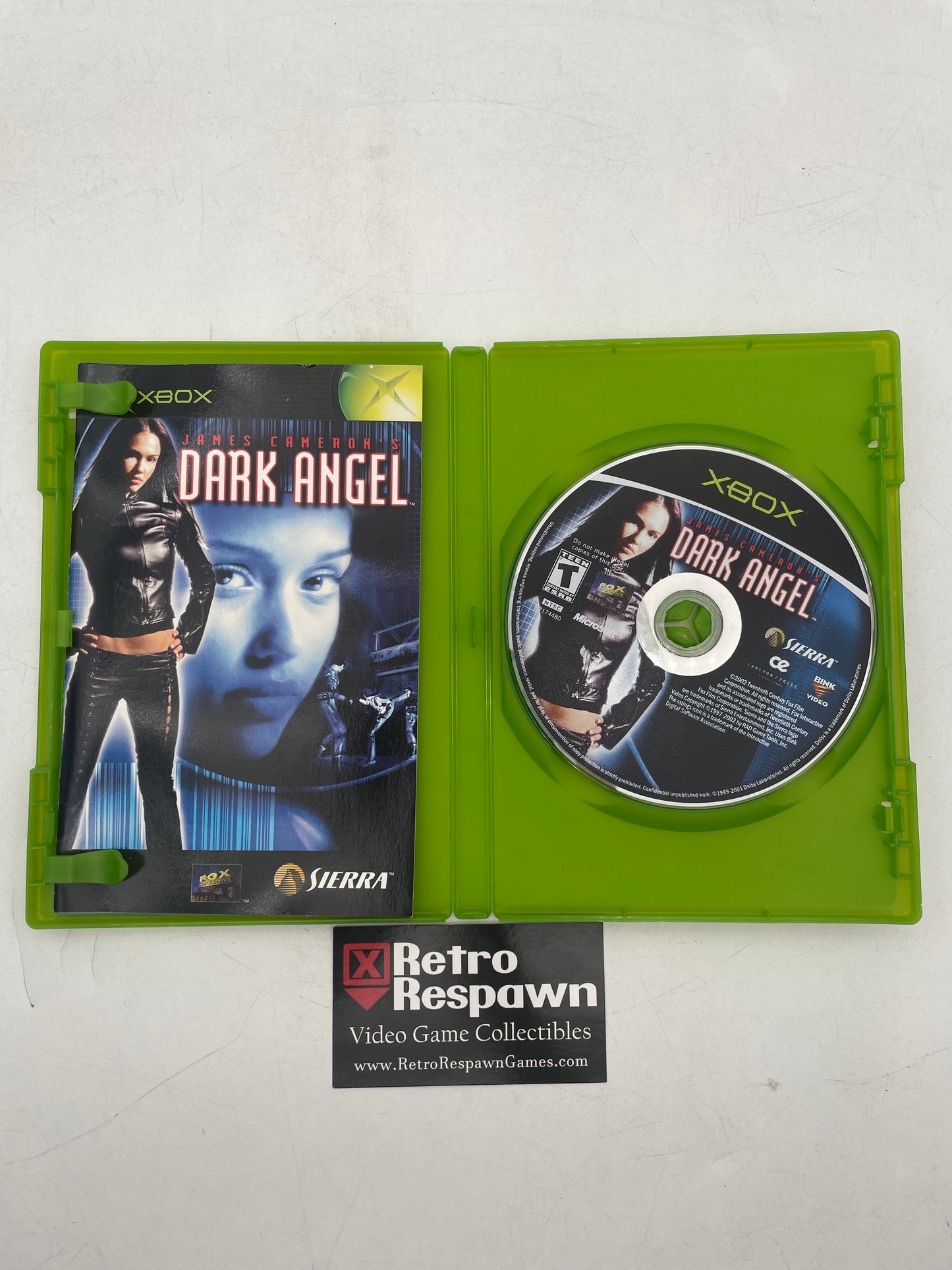Dark Angel - Xbox (Complete)