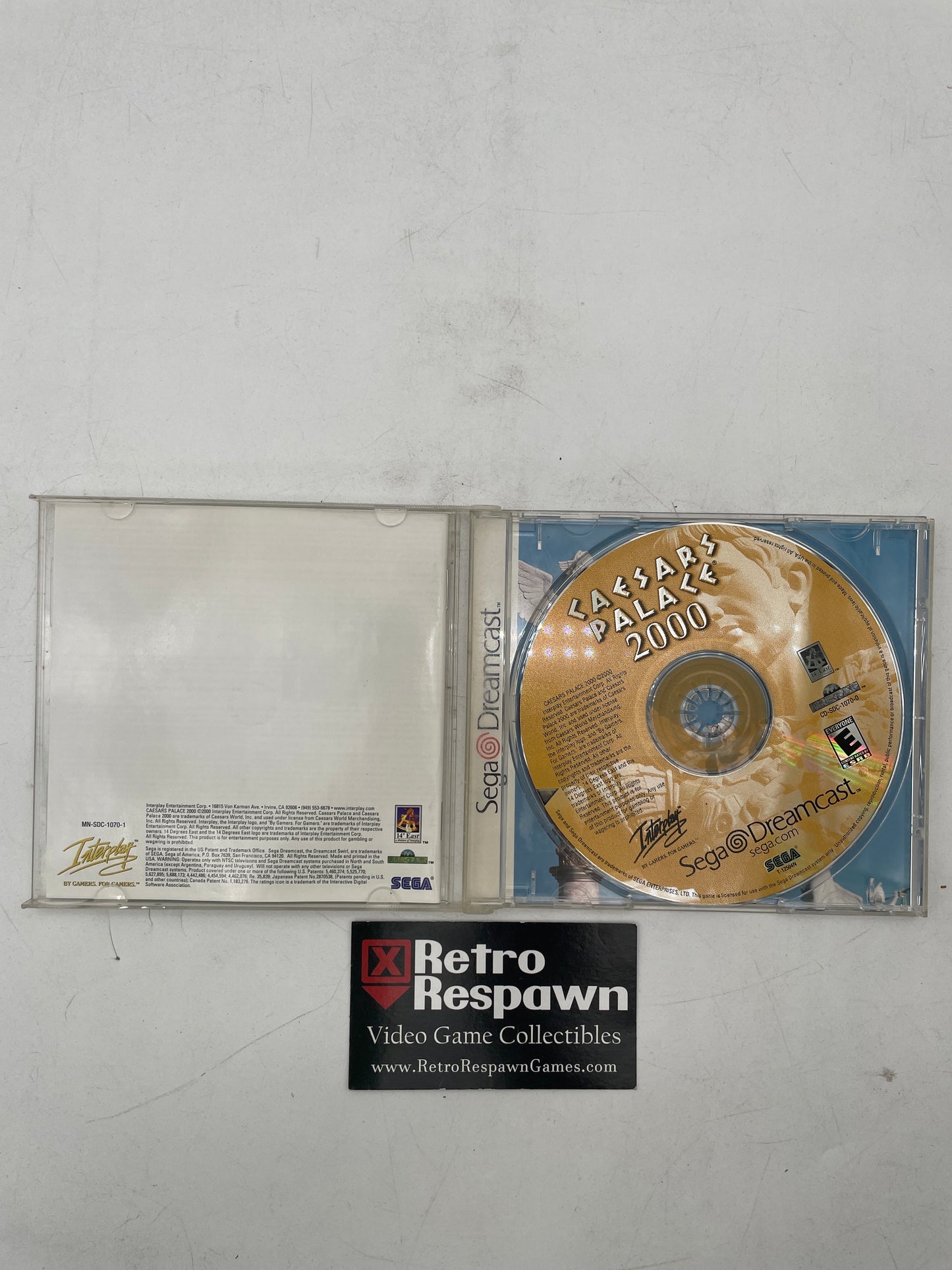 Caesar's Palace 2000 - Sega Dreamcast (Complete)