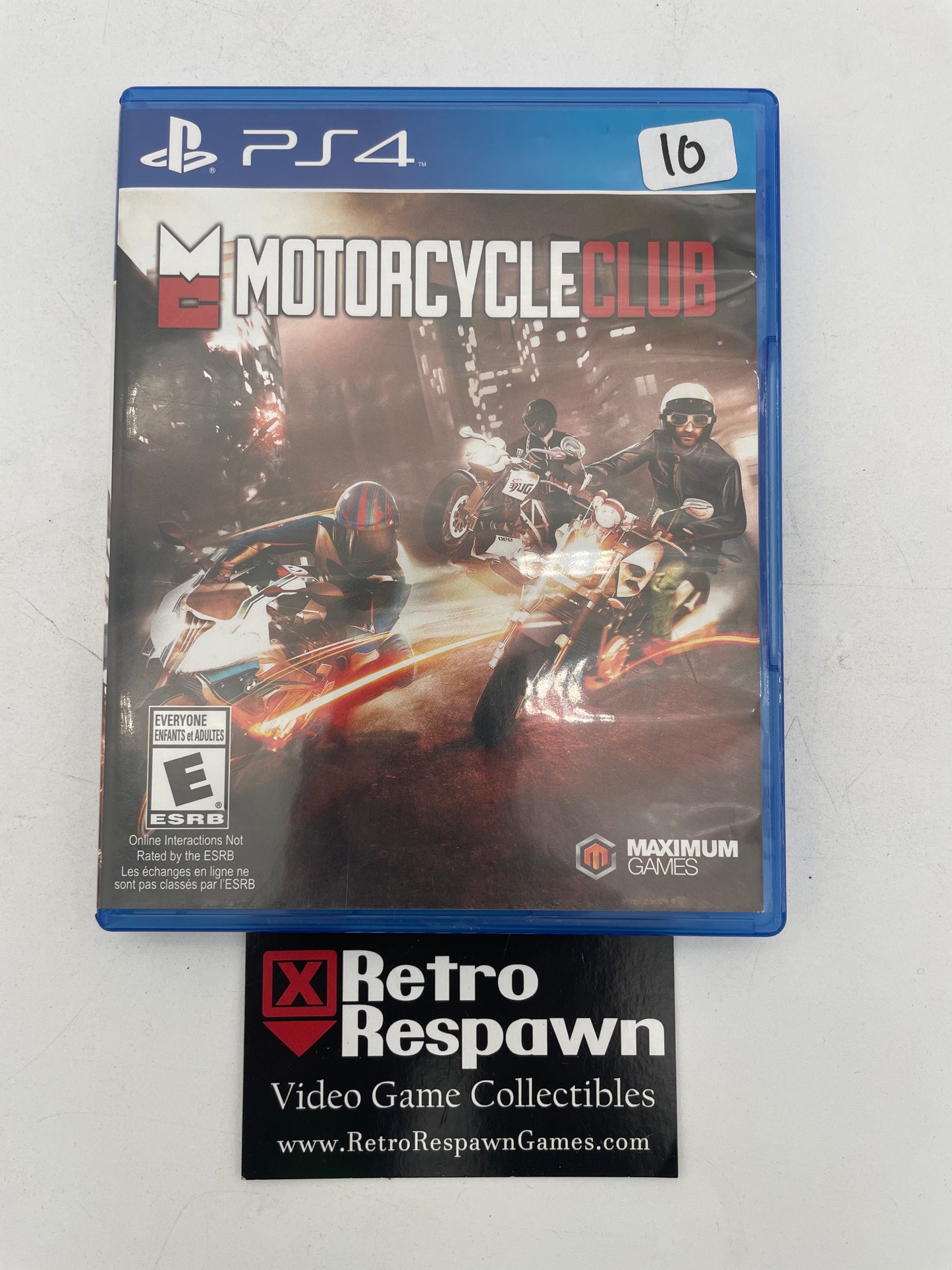 Motorcycle Club - Playstation 4 (Complete)