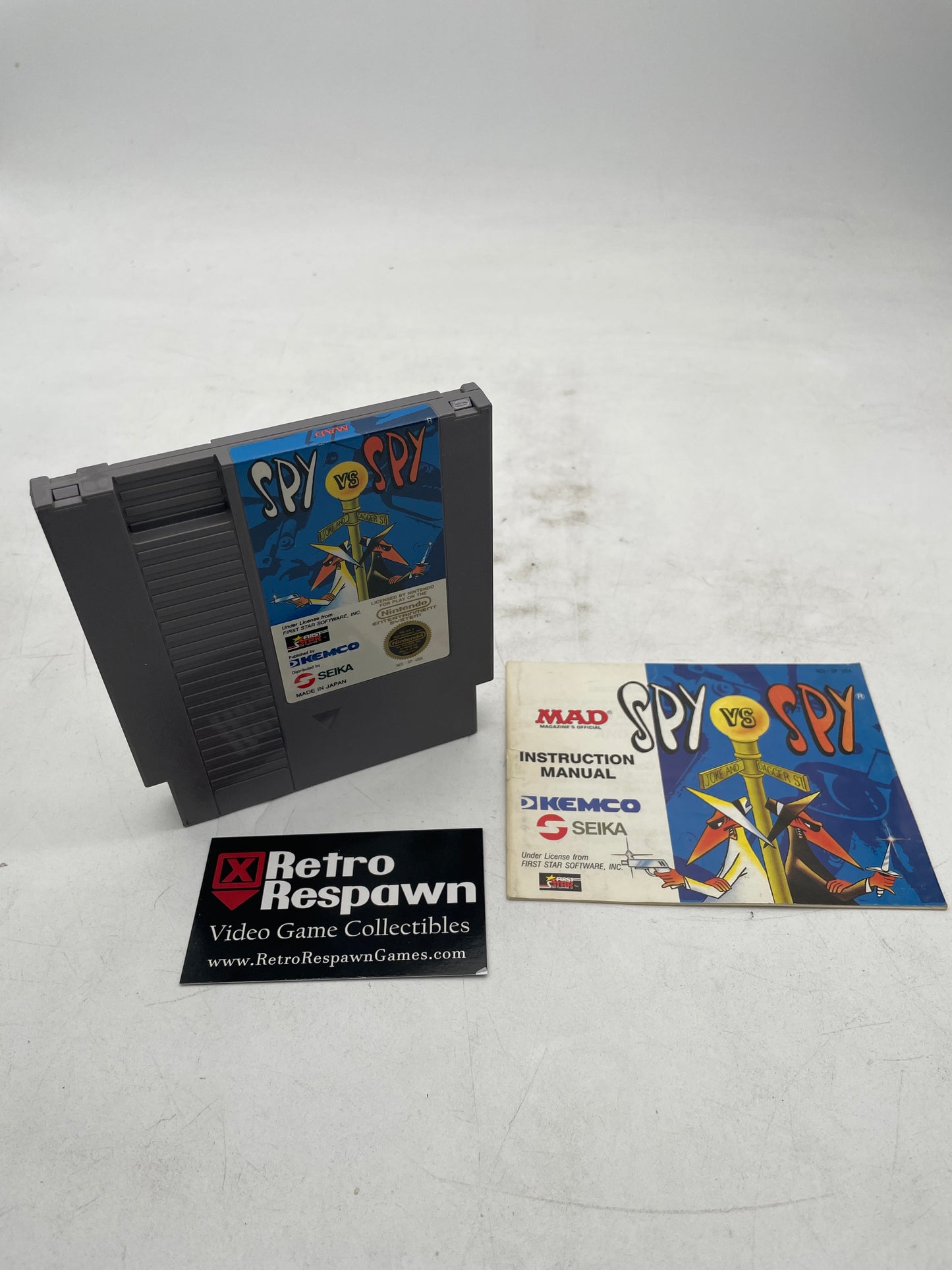 Spy vs. Spy - NES (Complete)