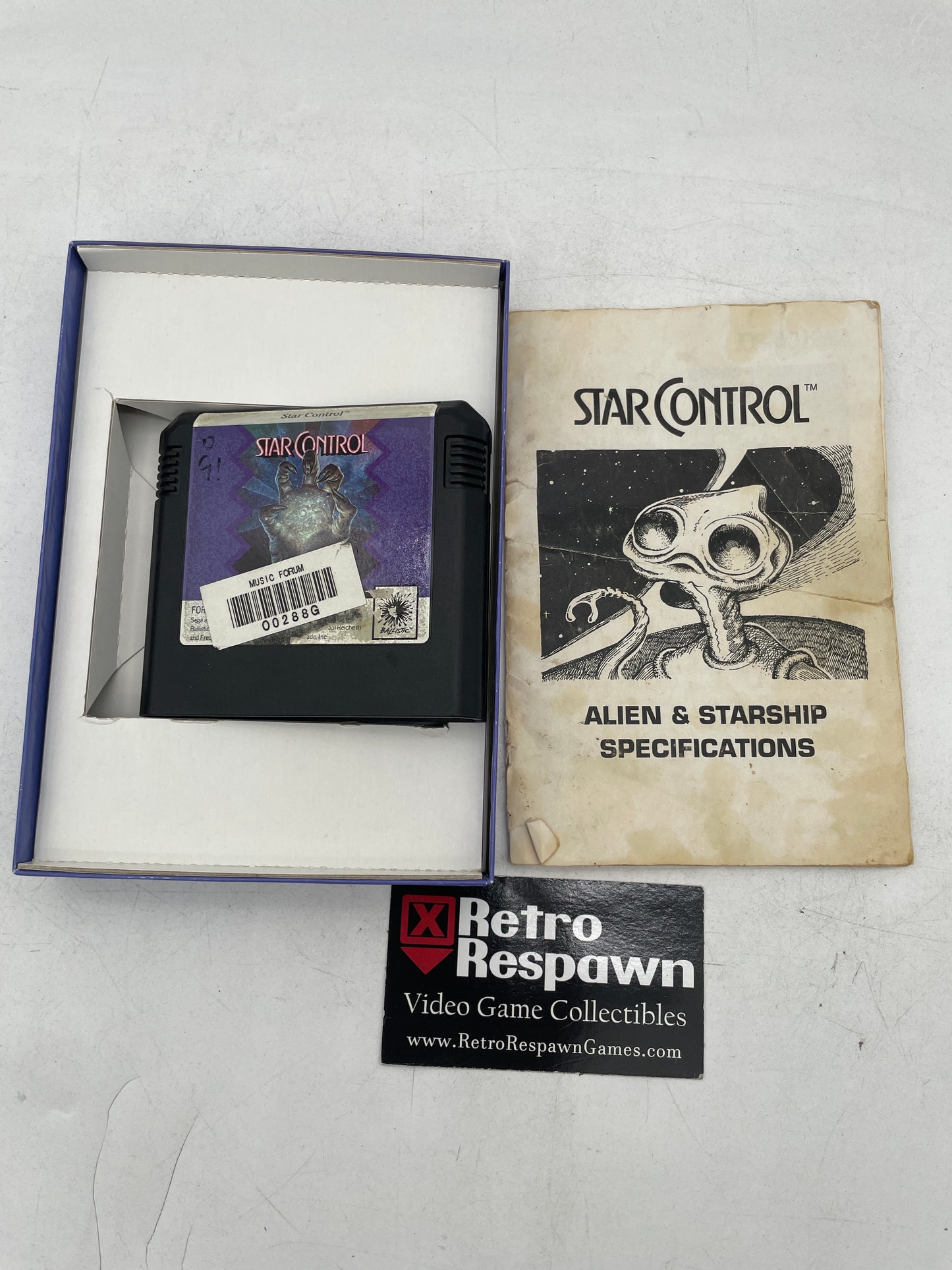Star Control - Sega Genesis (Missing Manual)