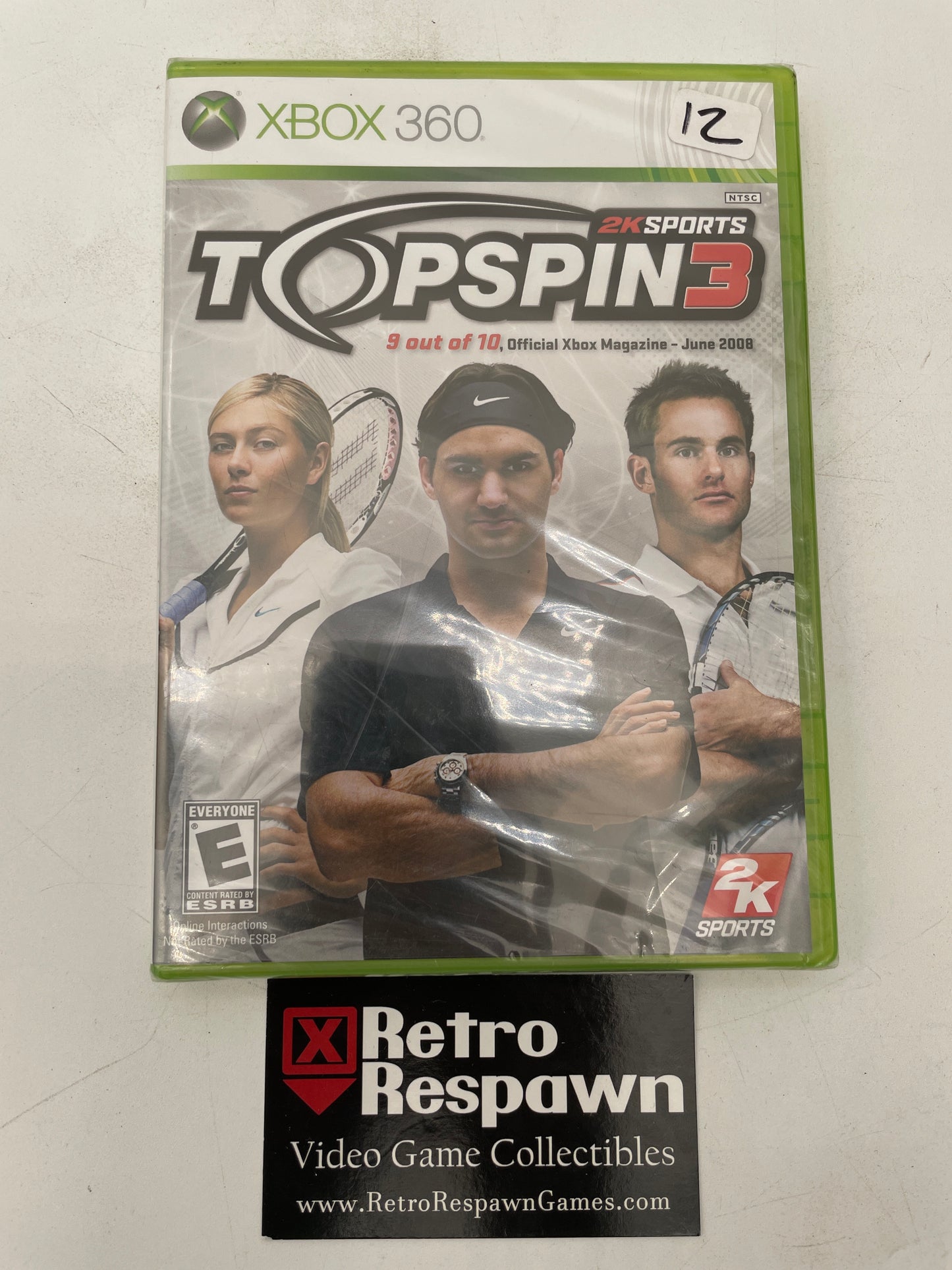 Top Spin 3 - Xbox 360 (Sealed)