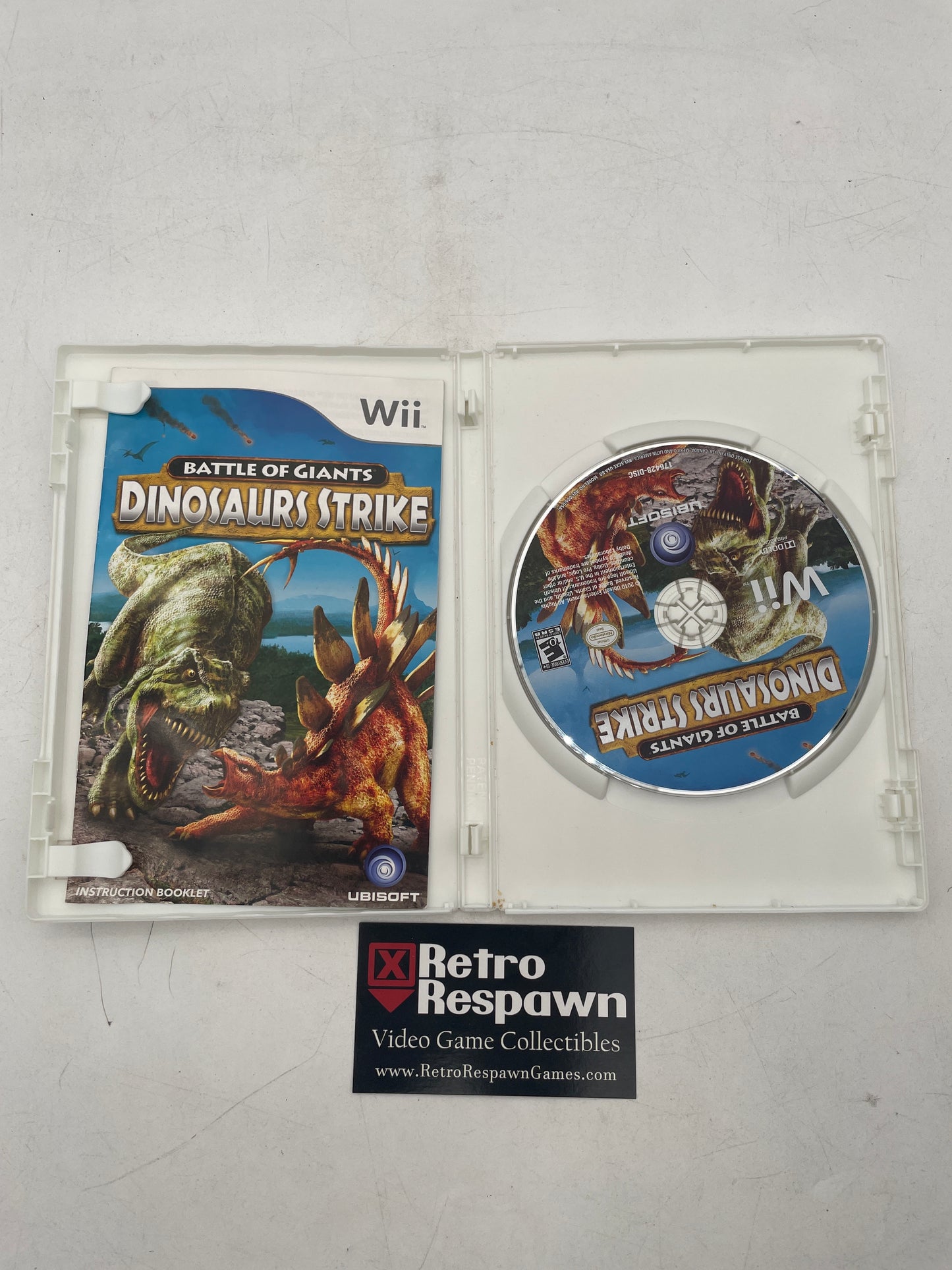 Battle of Giants: Dinosaurs Strike - Wii (Complete)