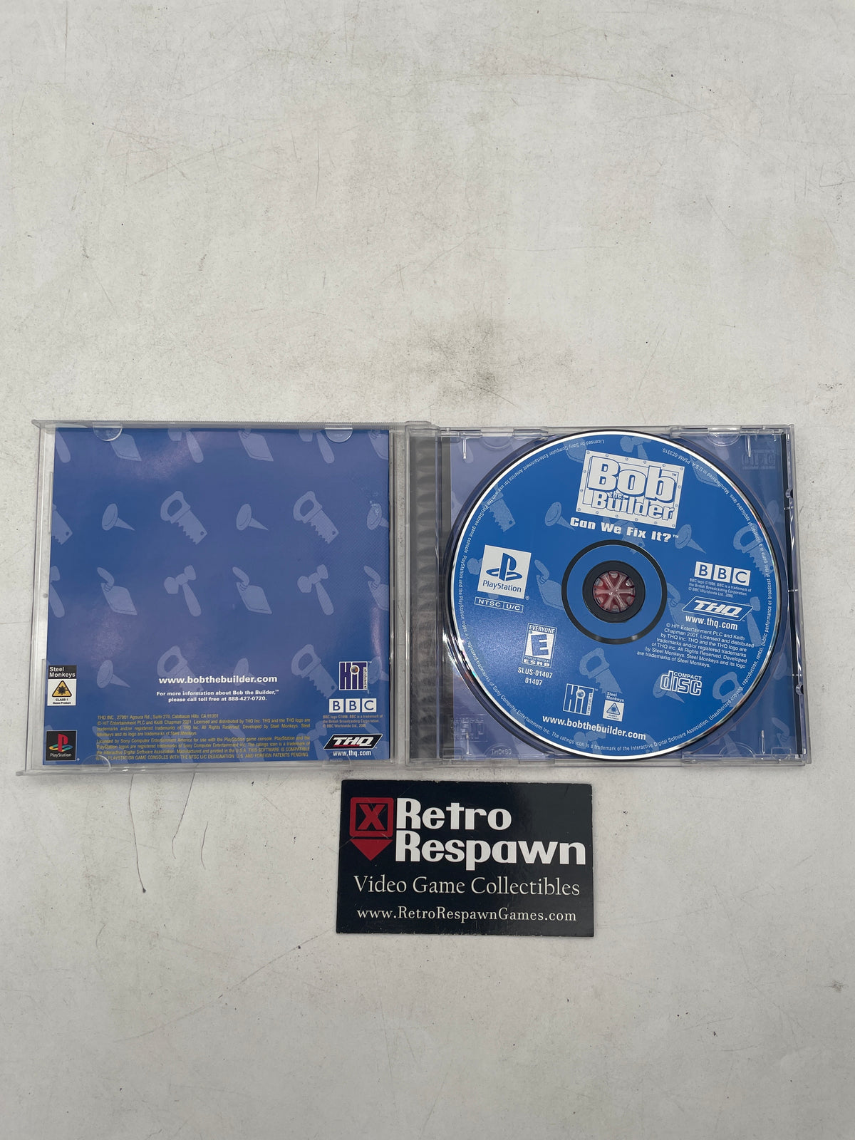 Bob the Builder Can We Fix It - Playstation (Complete)