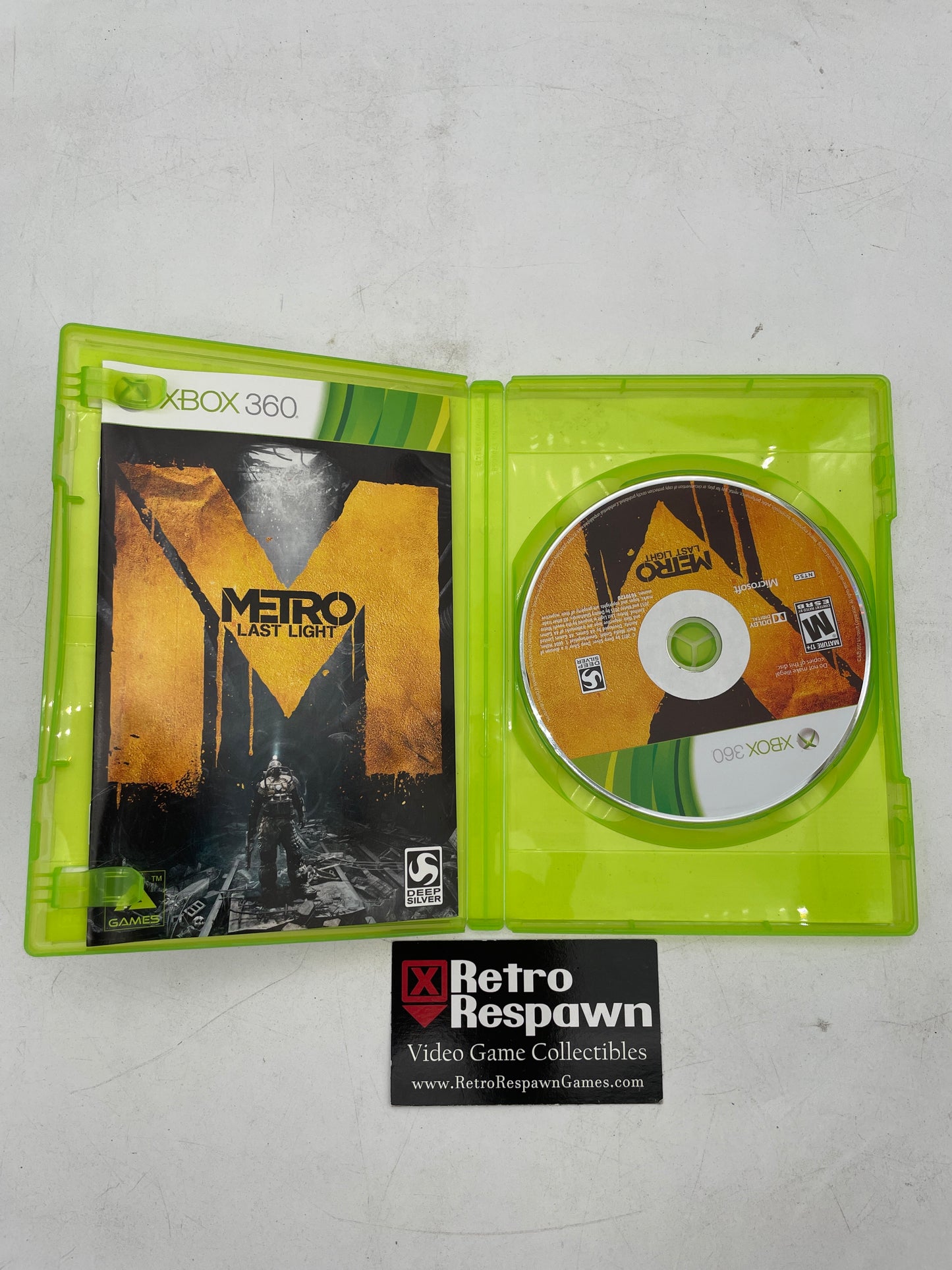 Metro: Last Light - Xbox 360 (Complete)
