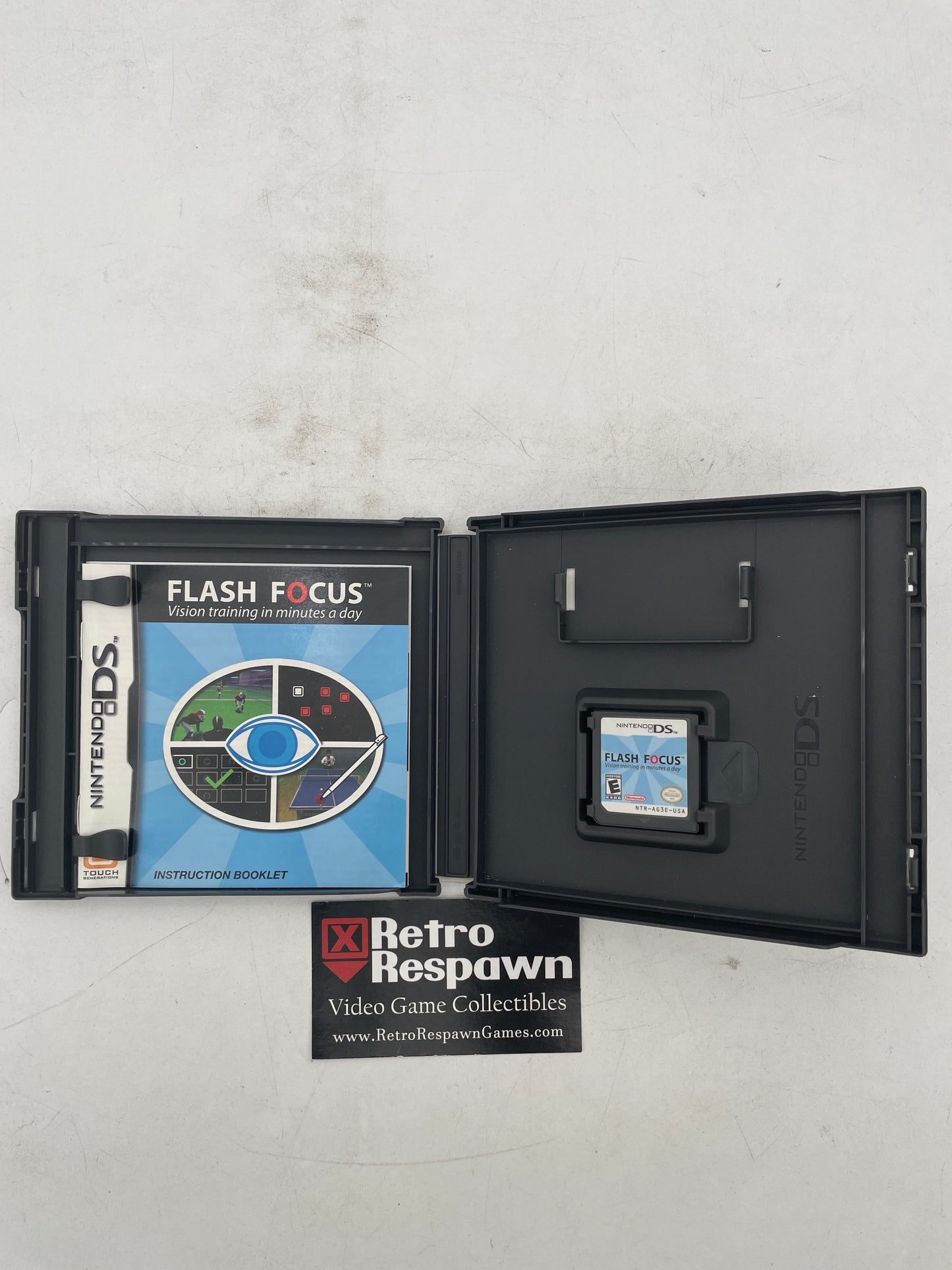 Flash Focus Vision Training - Nintendo DS (Complete)