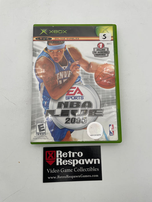 NBA Live 2005 - Xbox (Complete)