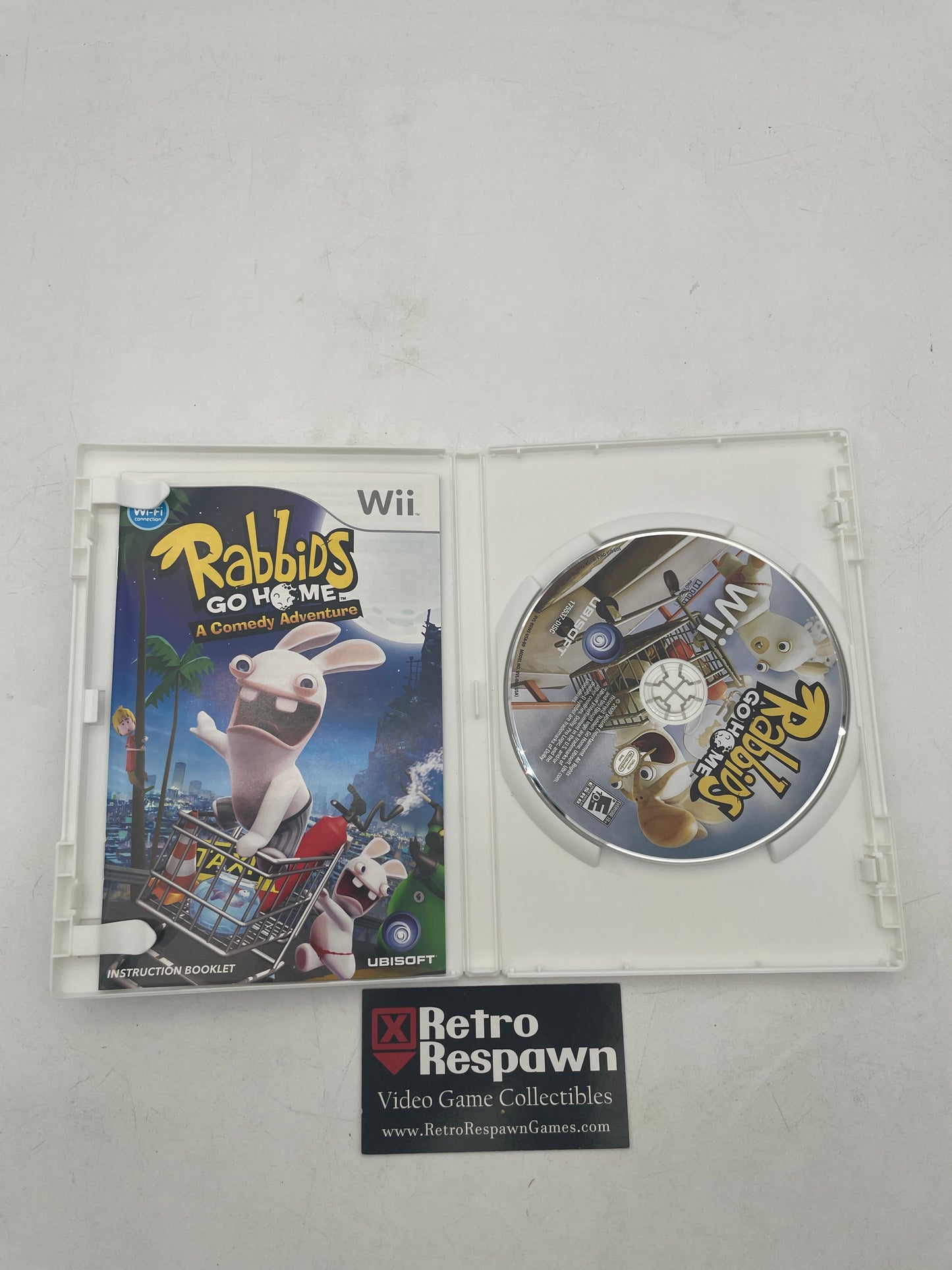 Rabbids Go Home - Wii (Complete)