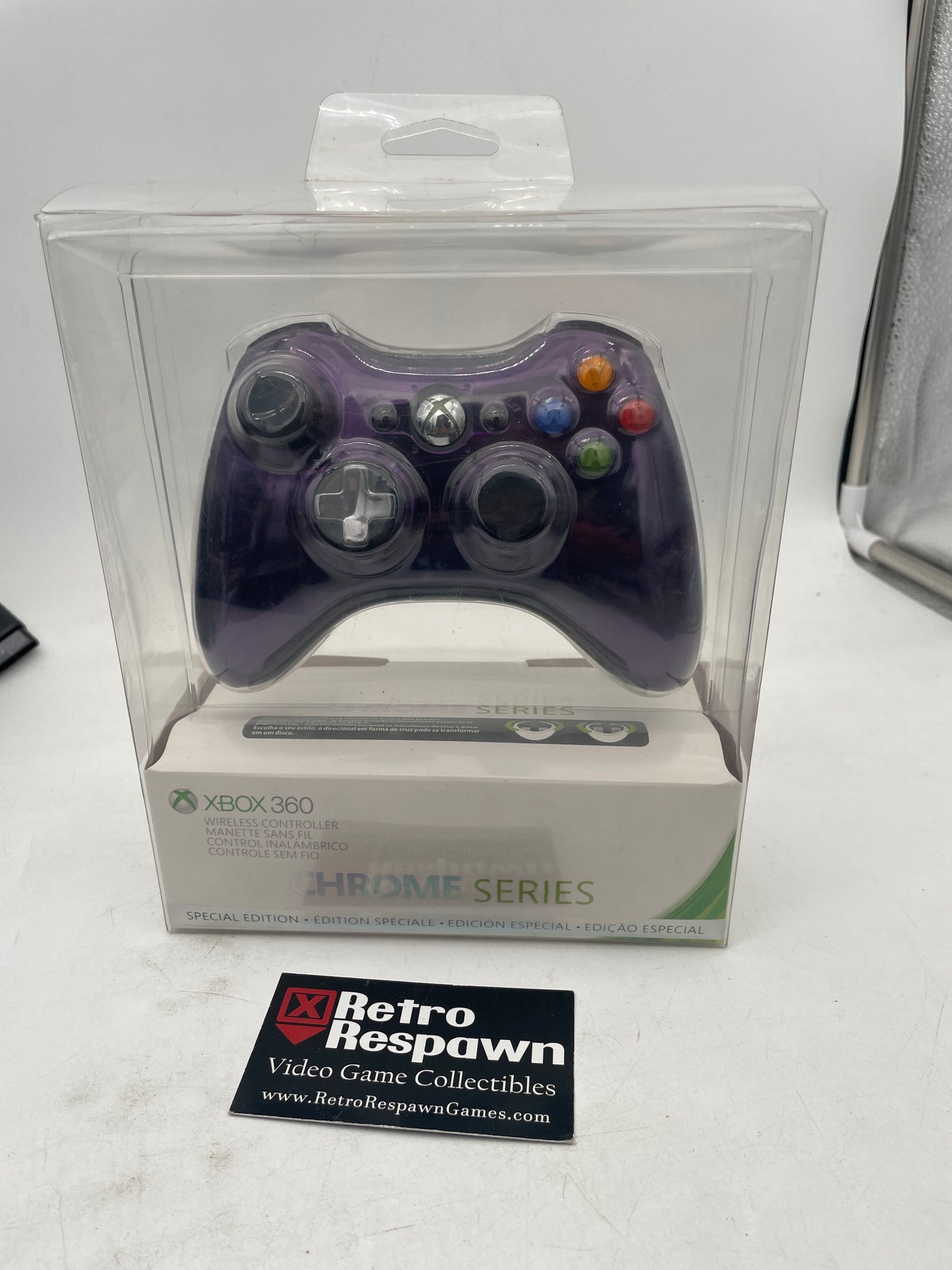 Purple Xbox 360 Wireless Controller - Xbox 360 (Sealed)