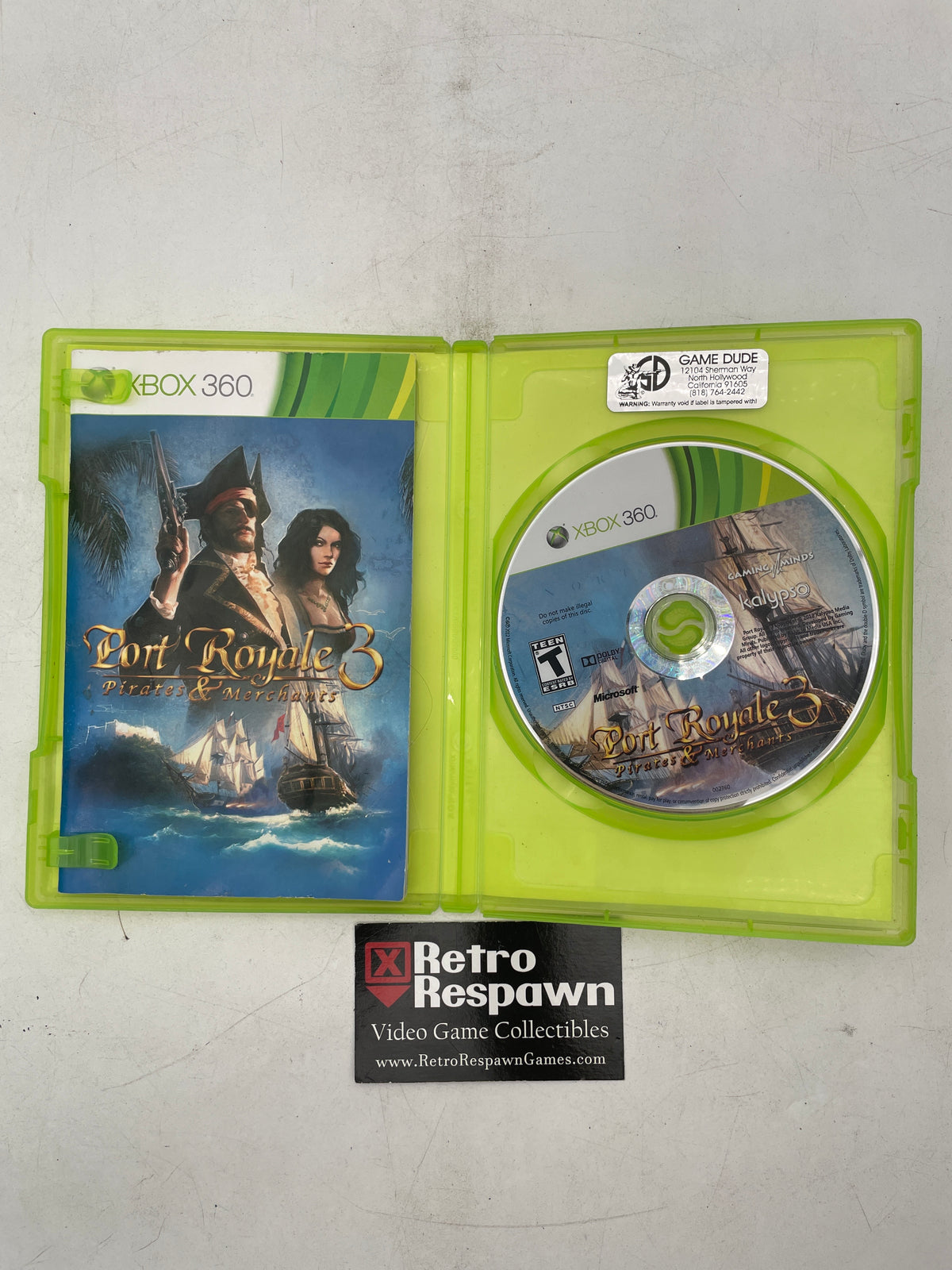 Port Royale 3: Pirates & Merchants - Xbox 360 (Complete)