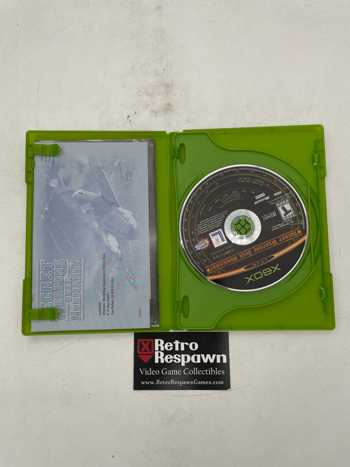 Secret Weapons Over Normandy - Xbox (Complete)