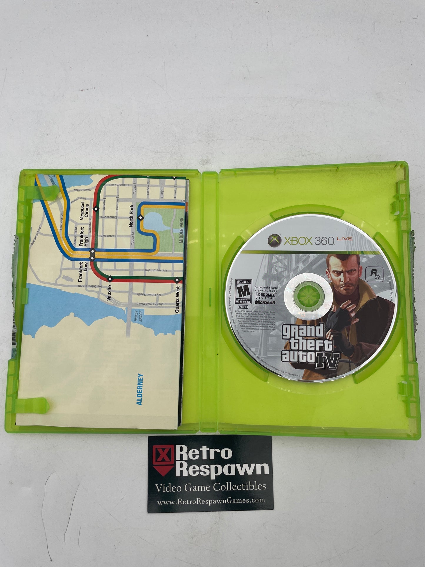 Grand Theft Auto IV - Xbox 360 (Complete)