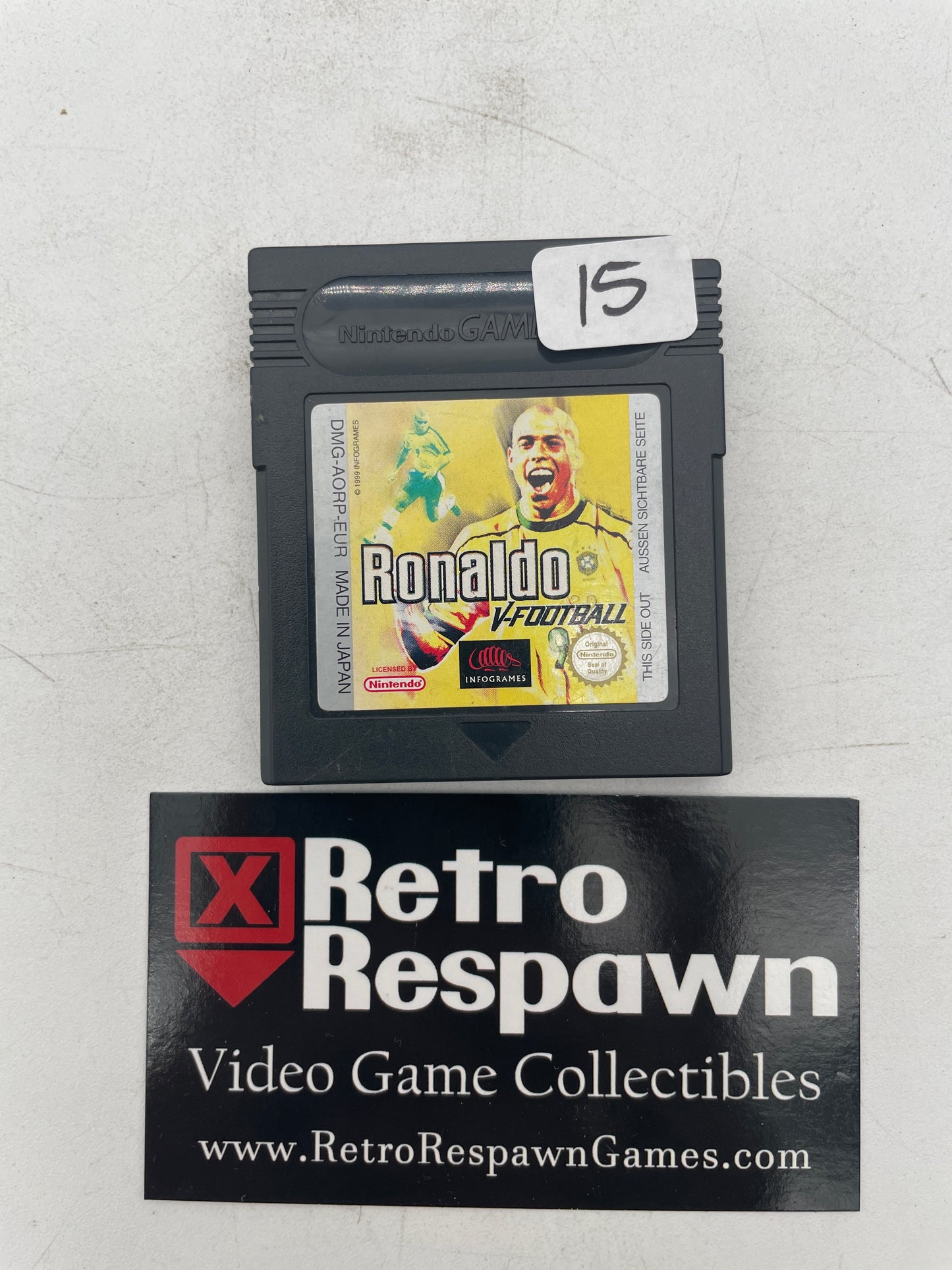 Ronaldo V-Football - PAL GameBoy (Game Only)