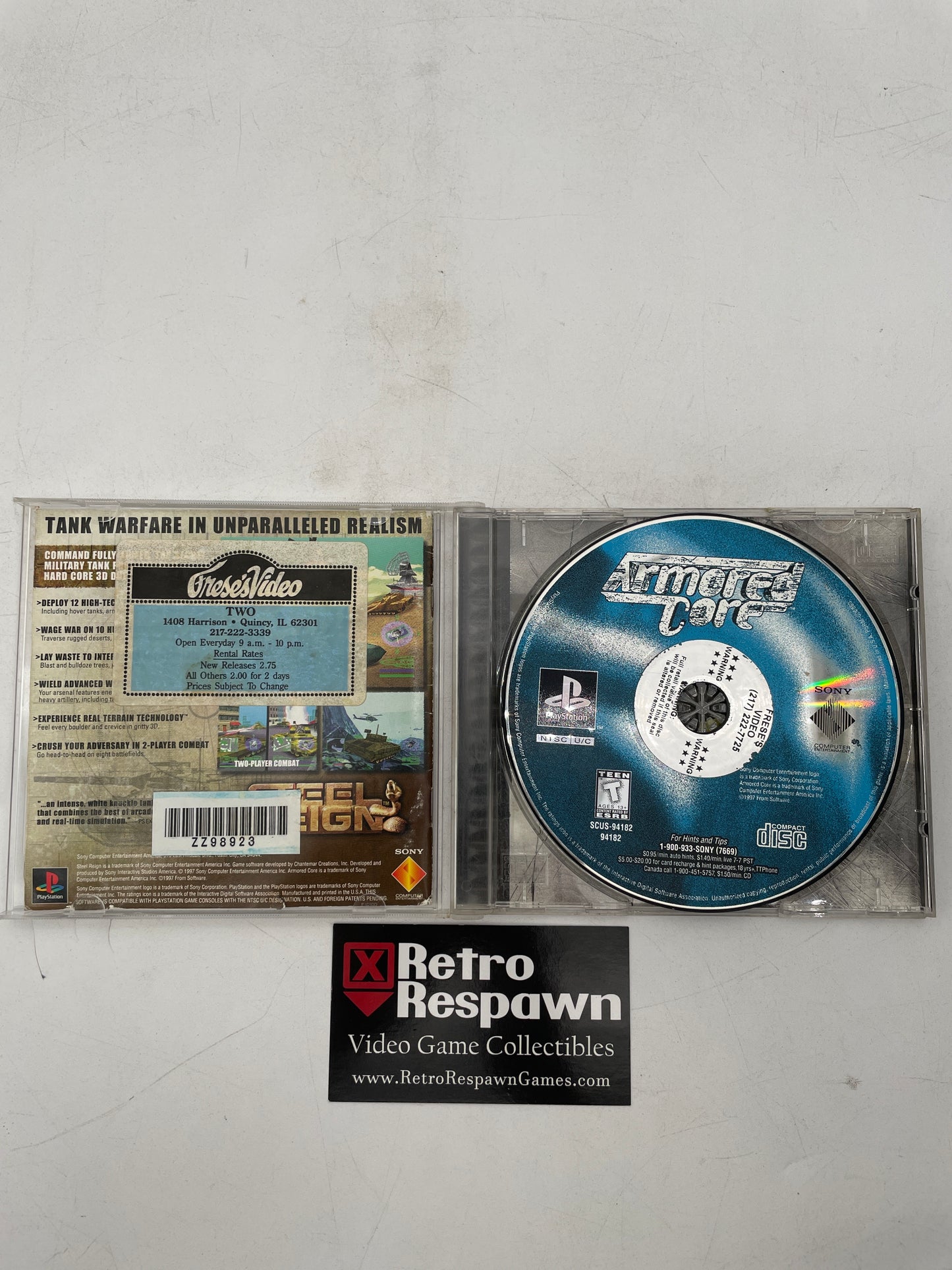 Armored Core - Playstation (Complete)