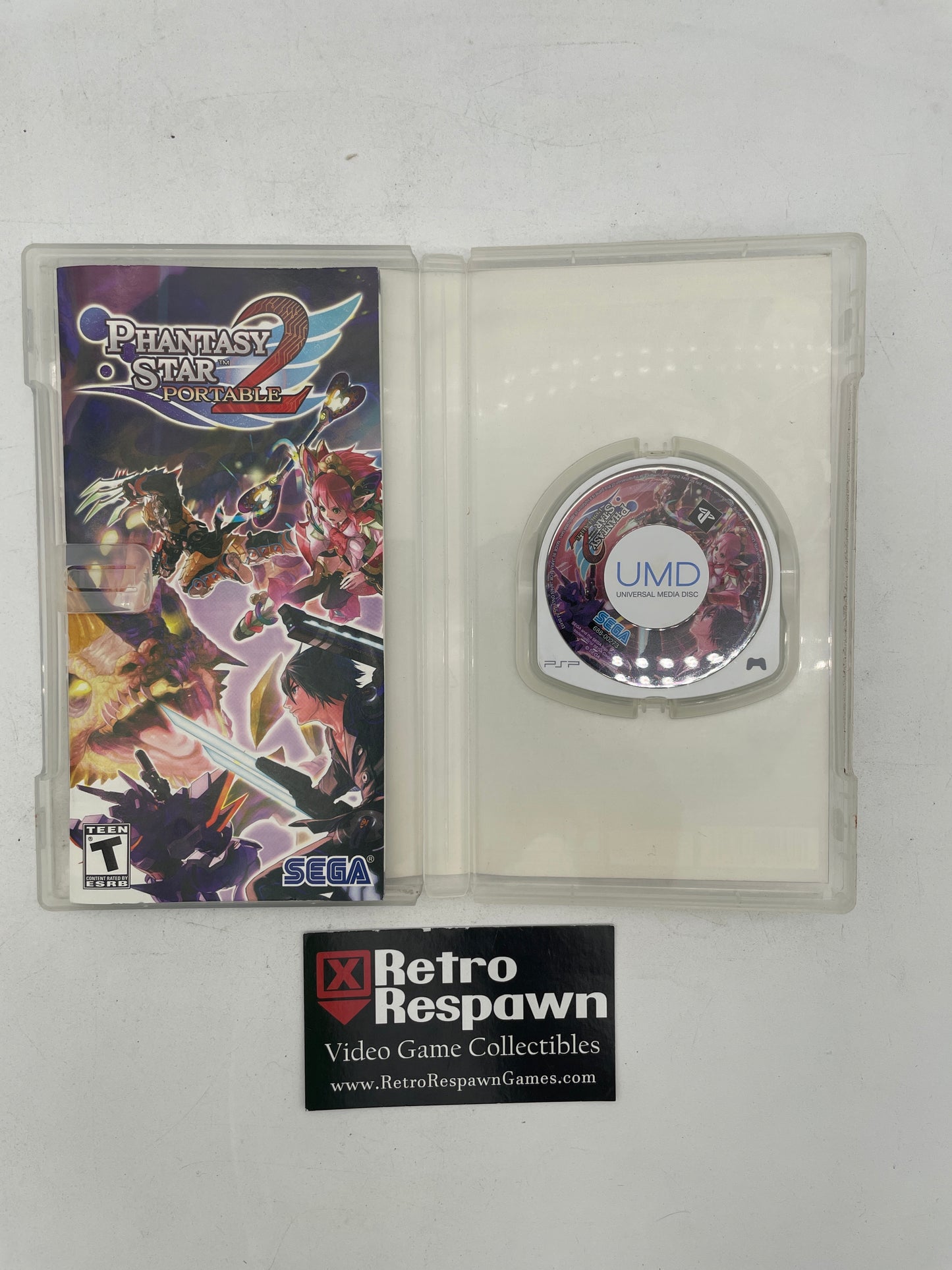Phantasy Star Portable 2 - PSP (Complete)