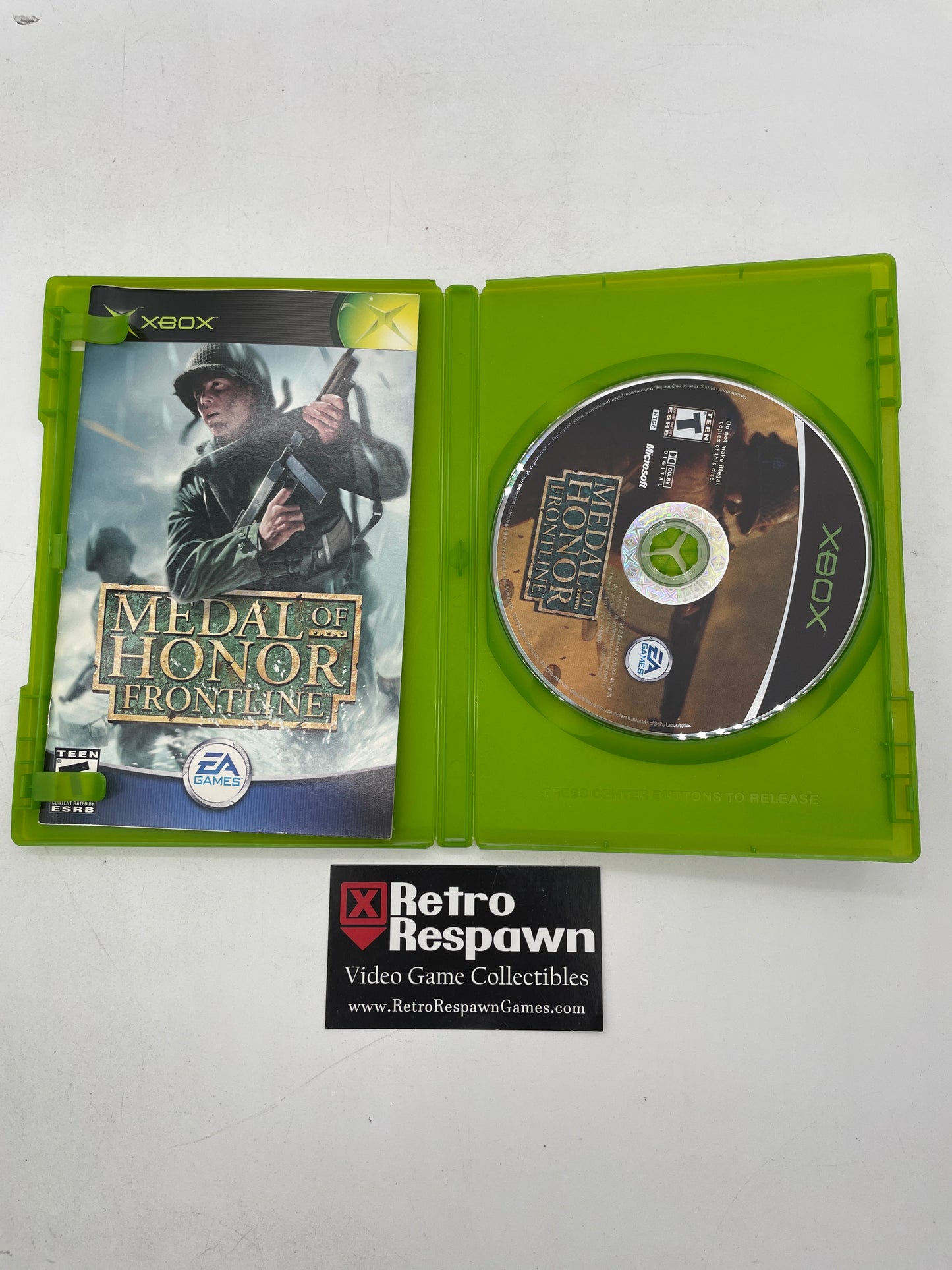 Medal of Honor Frontline - Xbox (Complete)